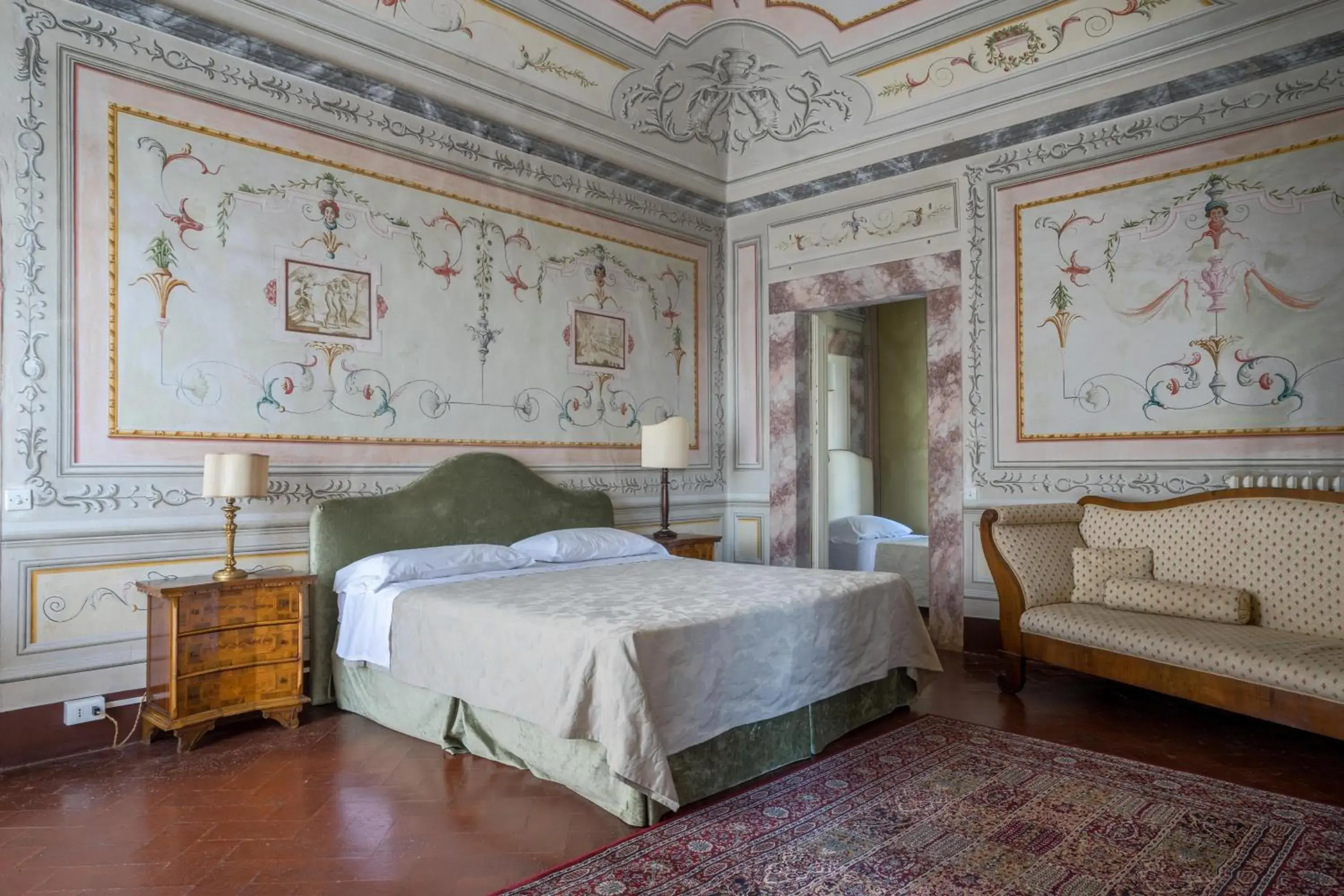 Deluxe Double Room in Hotel Villa Sermolli