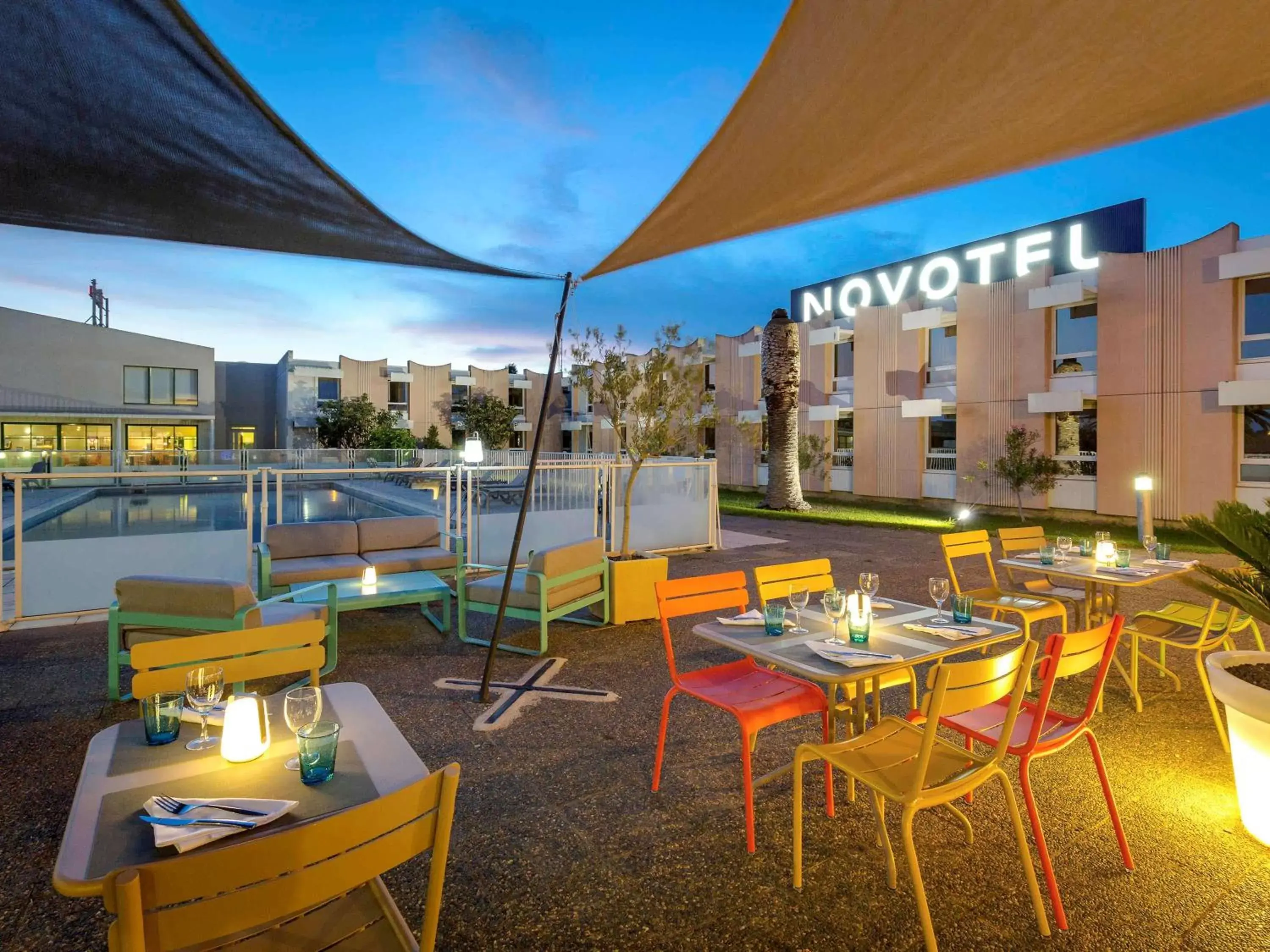 Restaurant/Places to Eat in Novotel Perpignan Nord Rivesaltes