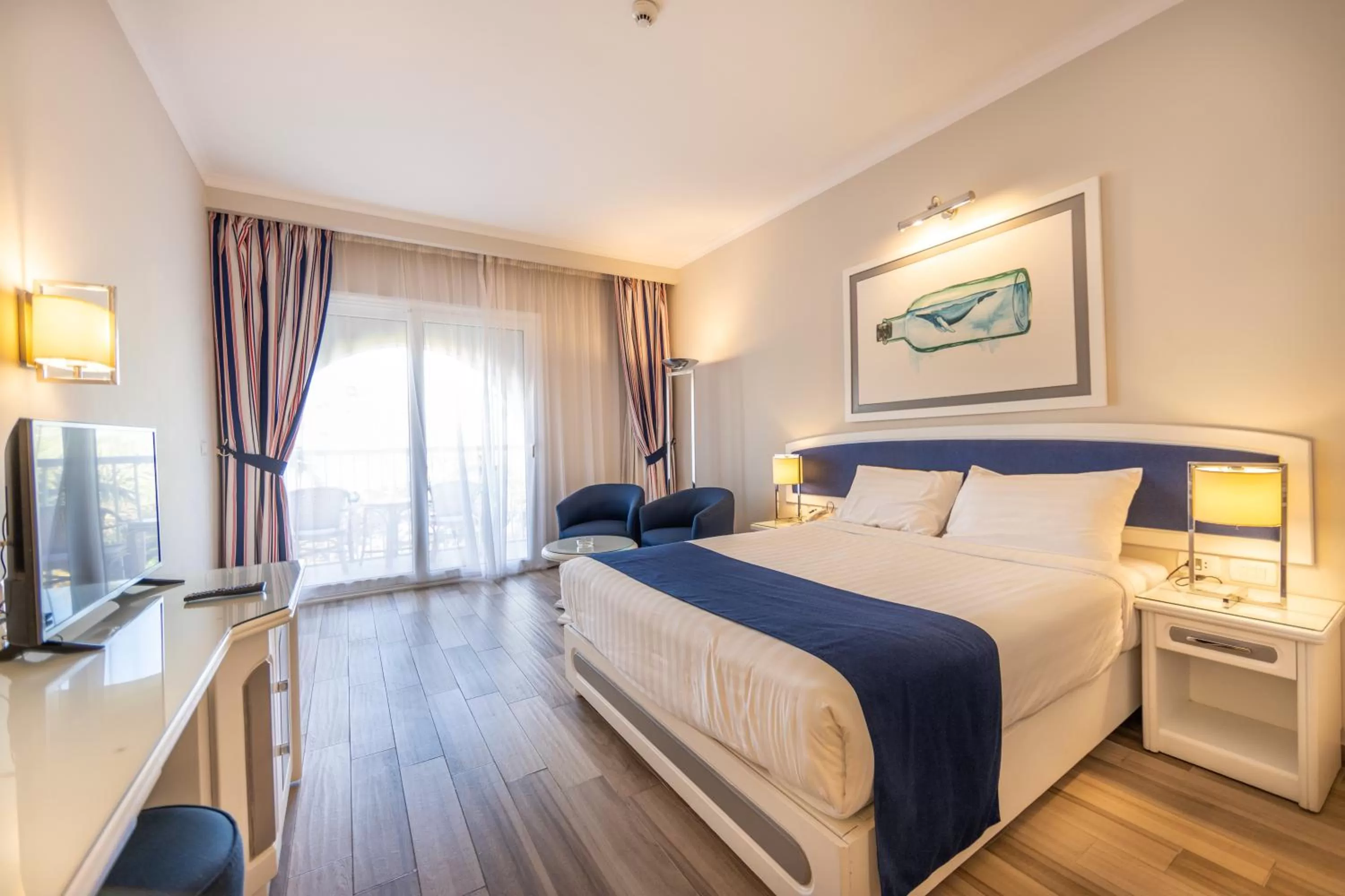 Bed in Desert Rose Resort