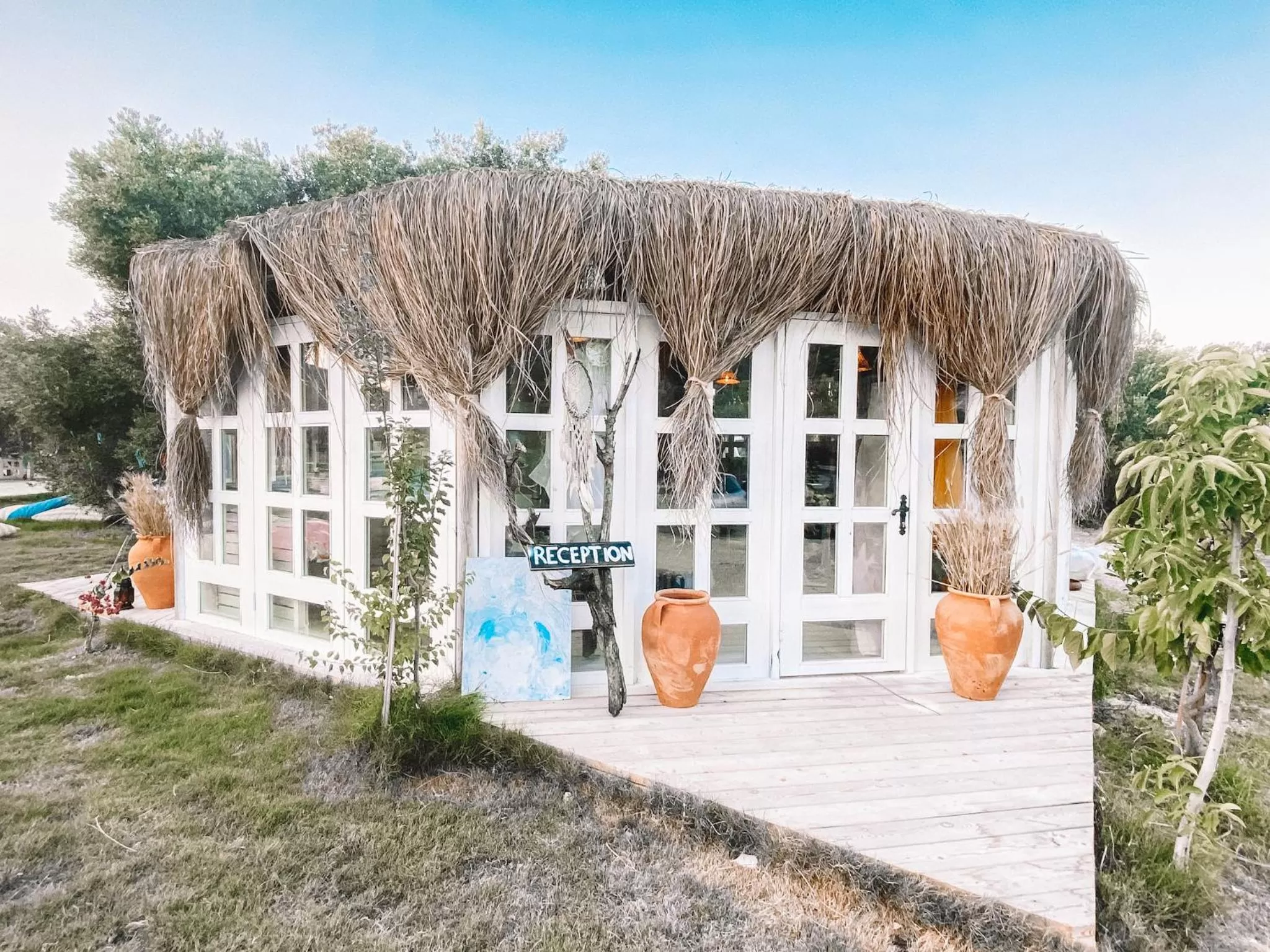 Lobby or reception in Alaçatı Barbarossa Hotel