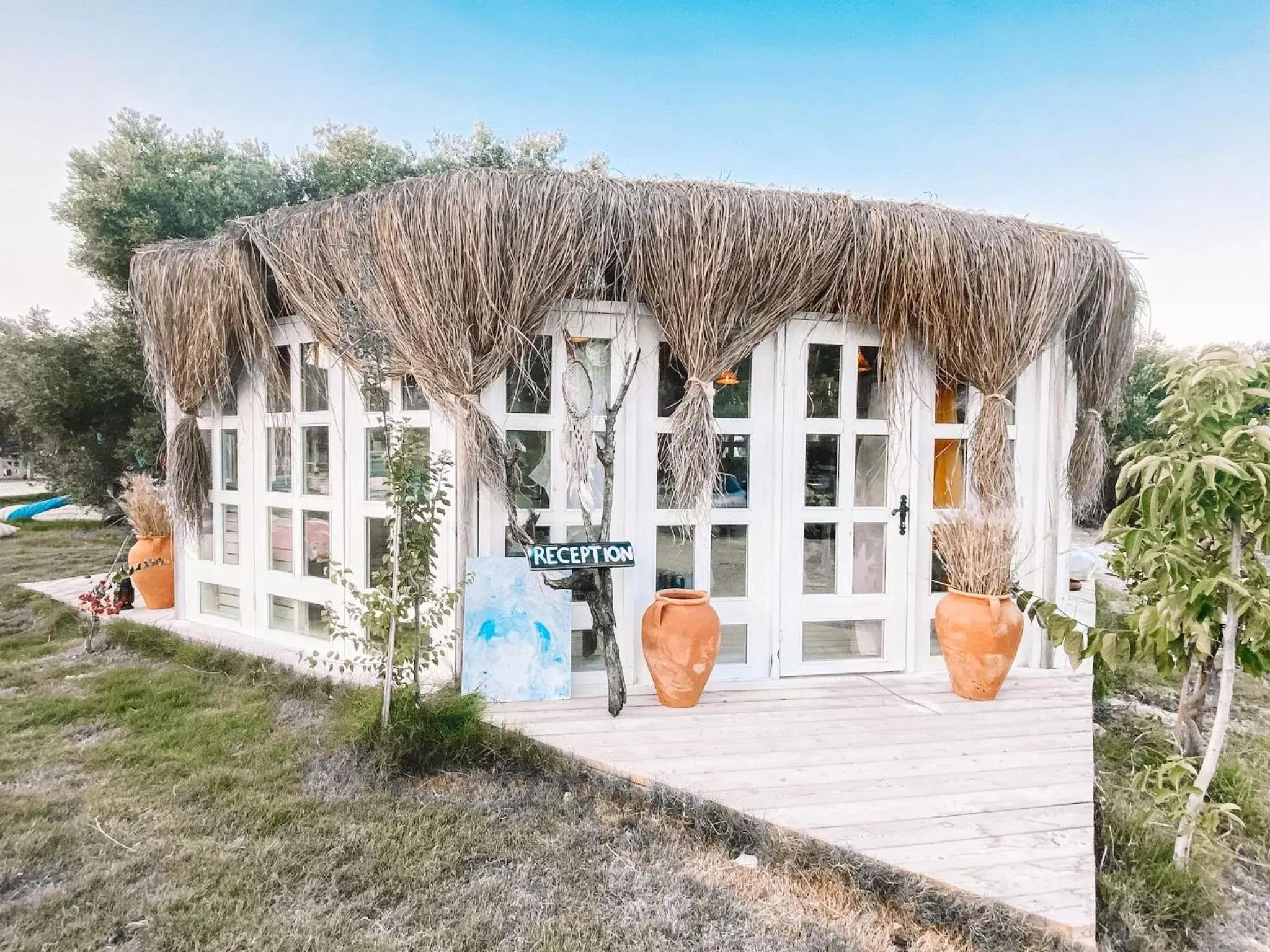 Lobby or reception in Alaçatı Barbarossa Hotel Lobby or reception in Alaçatı Barbarossa Hotel