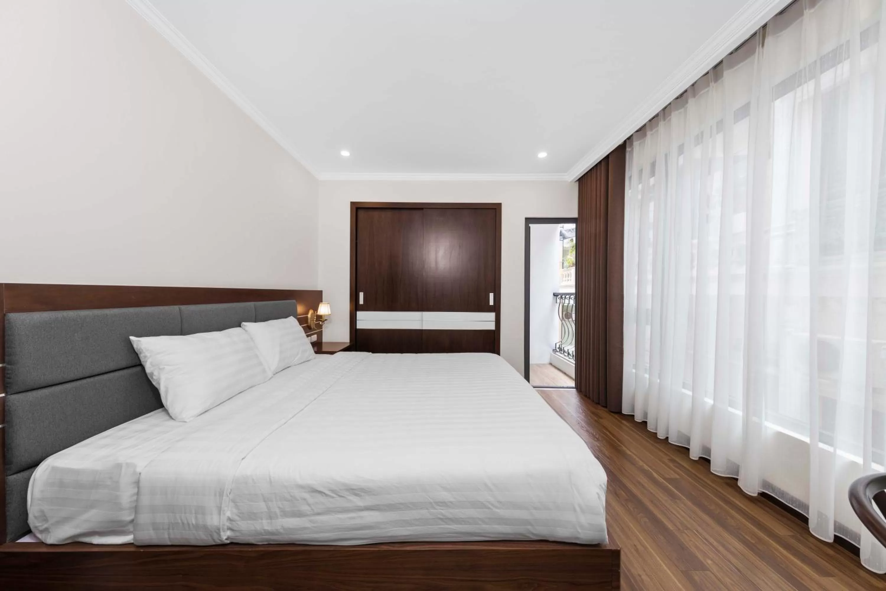 Bed in Newsky Serviced Apartment