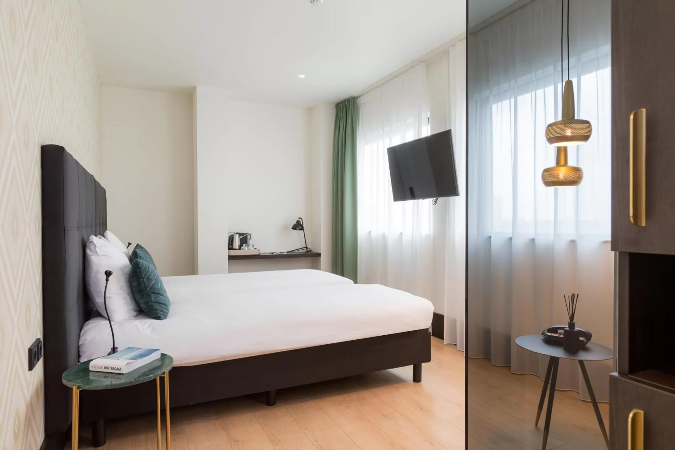 Bed in The James Rotterdam