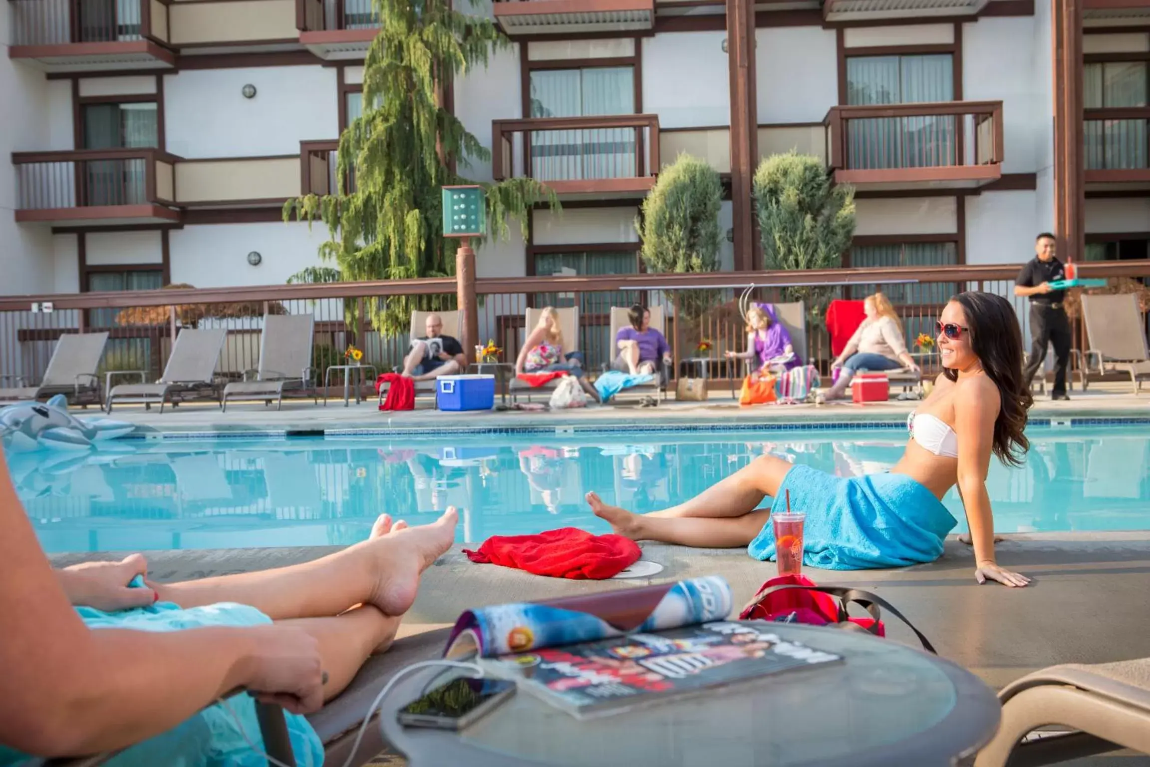 Swimming Pool in Red Lion Hotel Wenatchee City Center