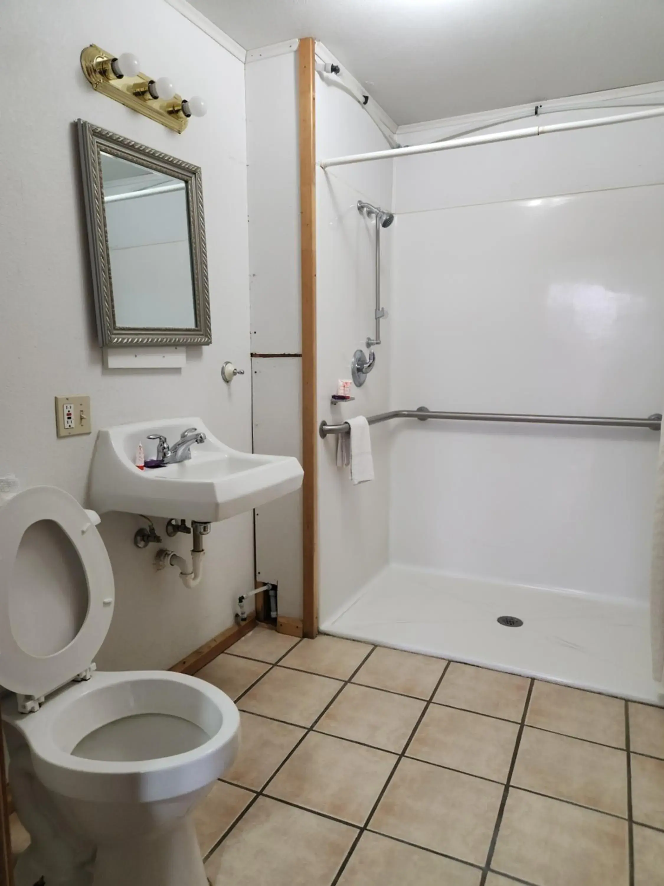 Bathroom in OYO Hotel Colby, KS