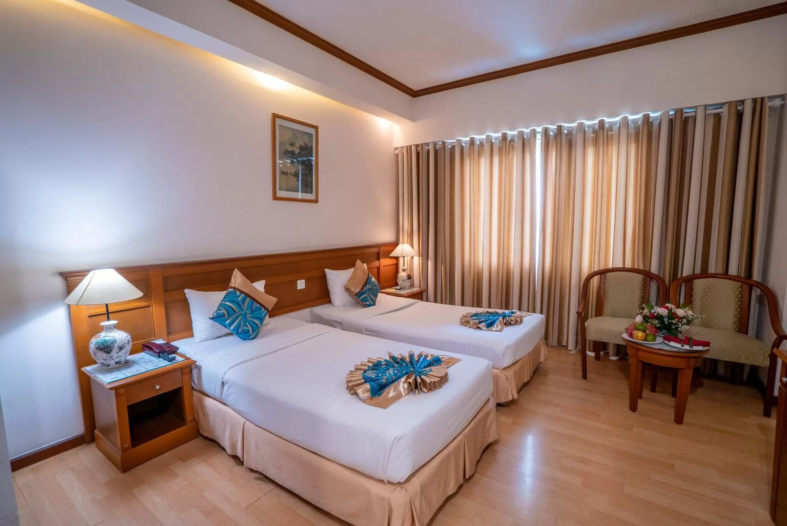 Bedroom, Bed in Oscar Saigon Hotel