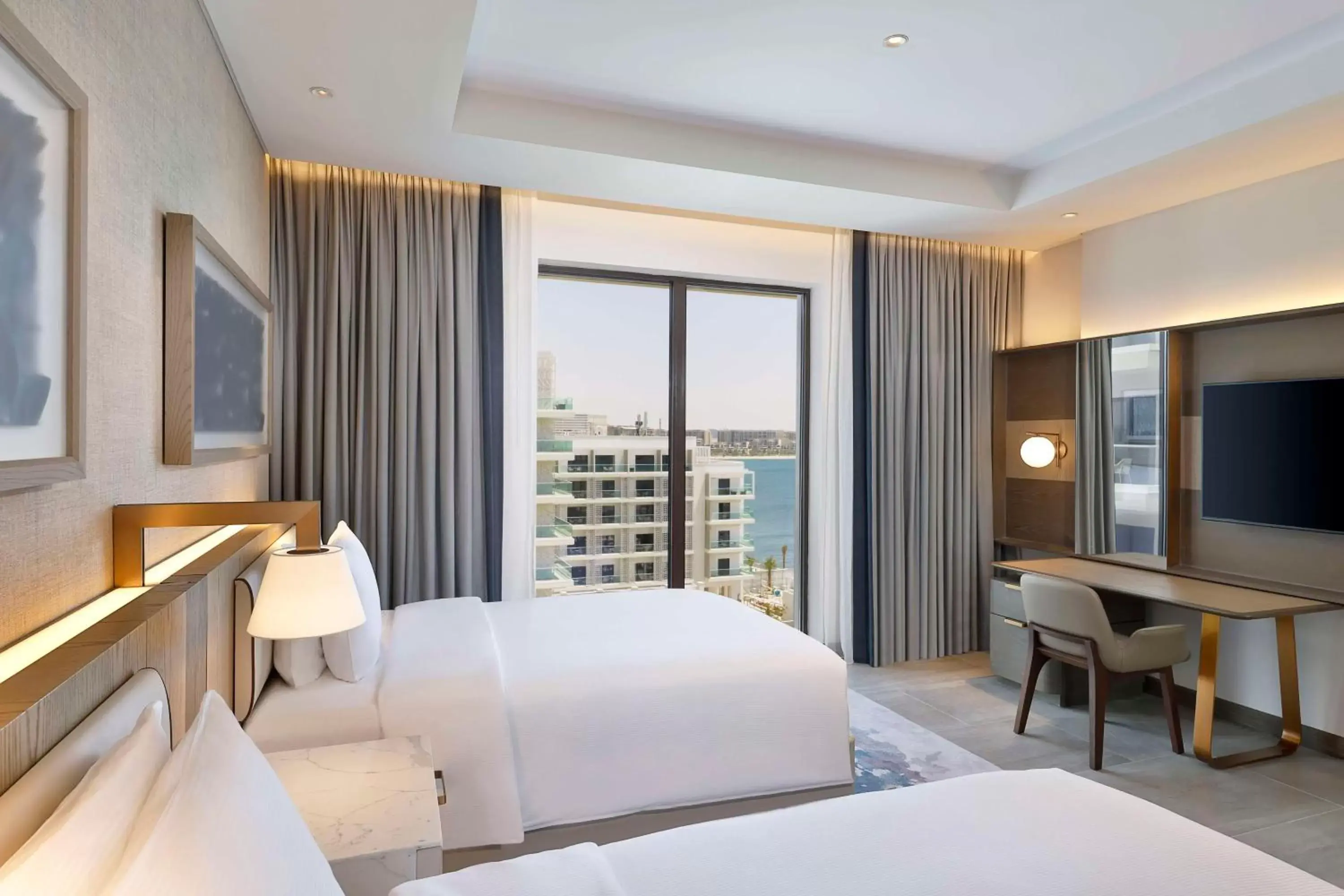 Bedroom in Hilton Abu Dhabi Yas Island