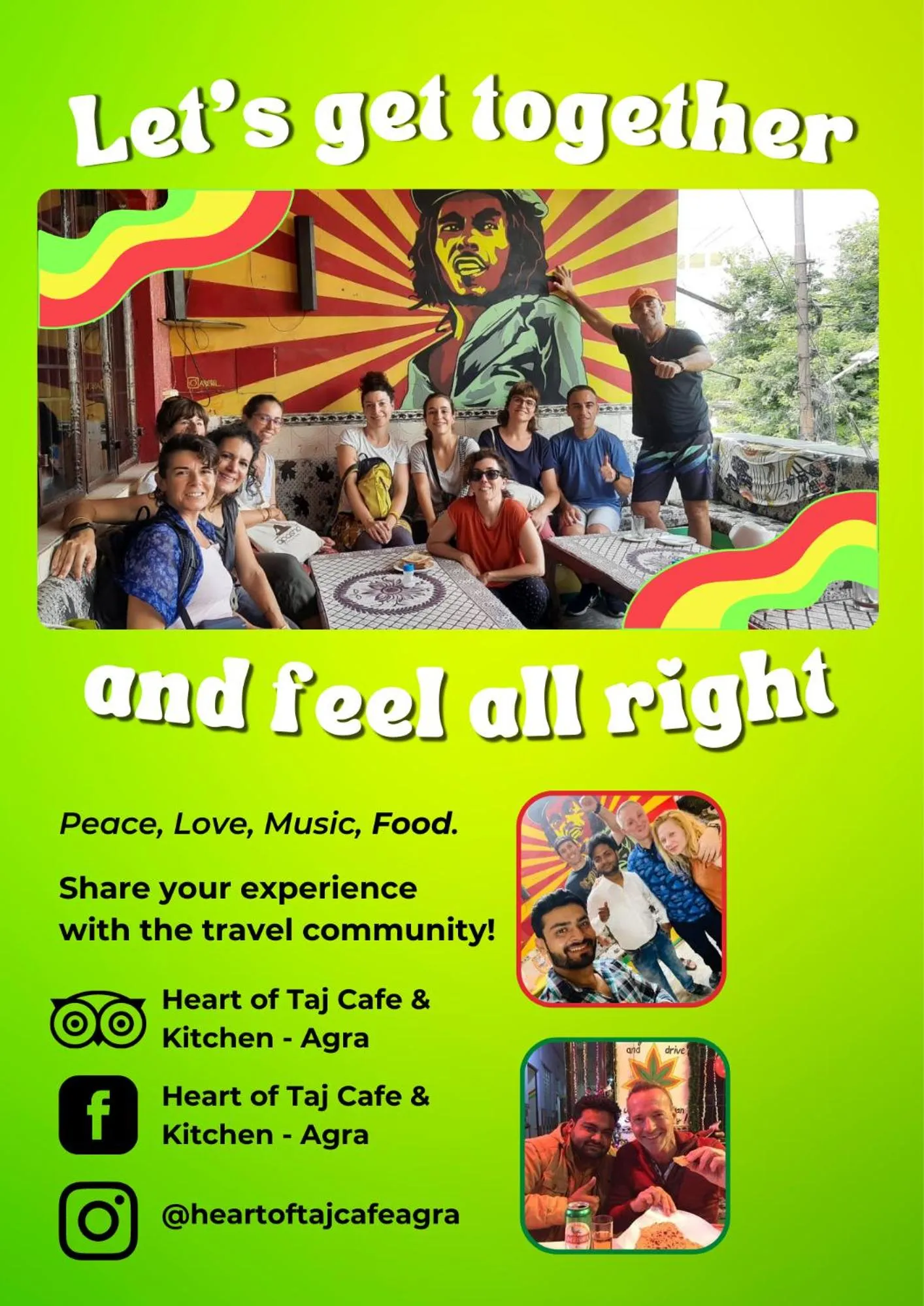 Food close-up in Friends Home Stay - Agra