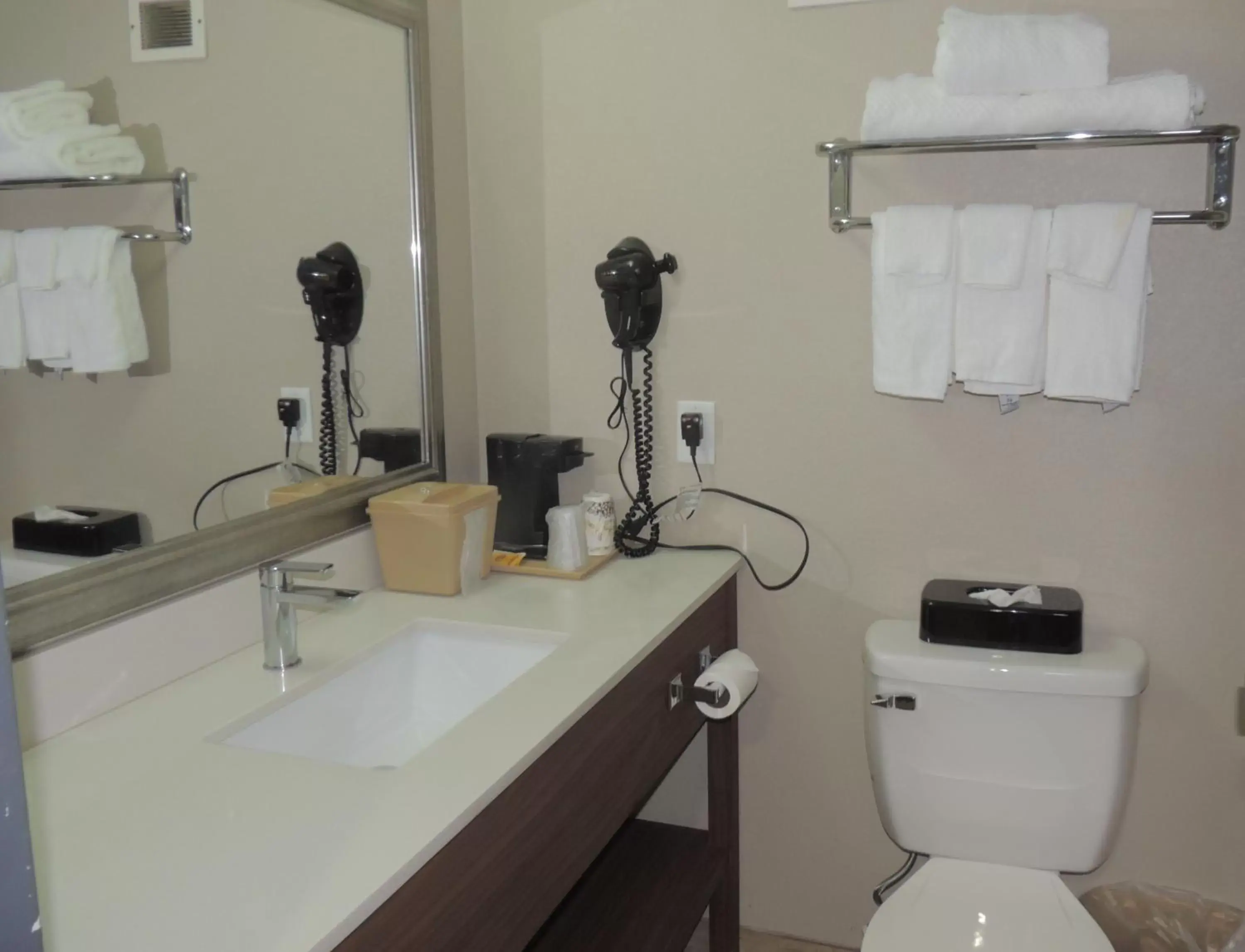 Toilet, Bathroom in Quality Inn