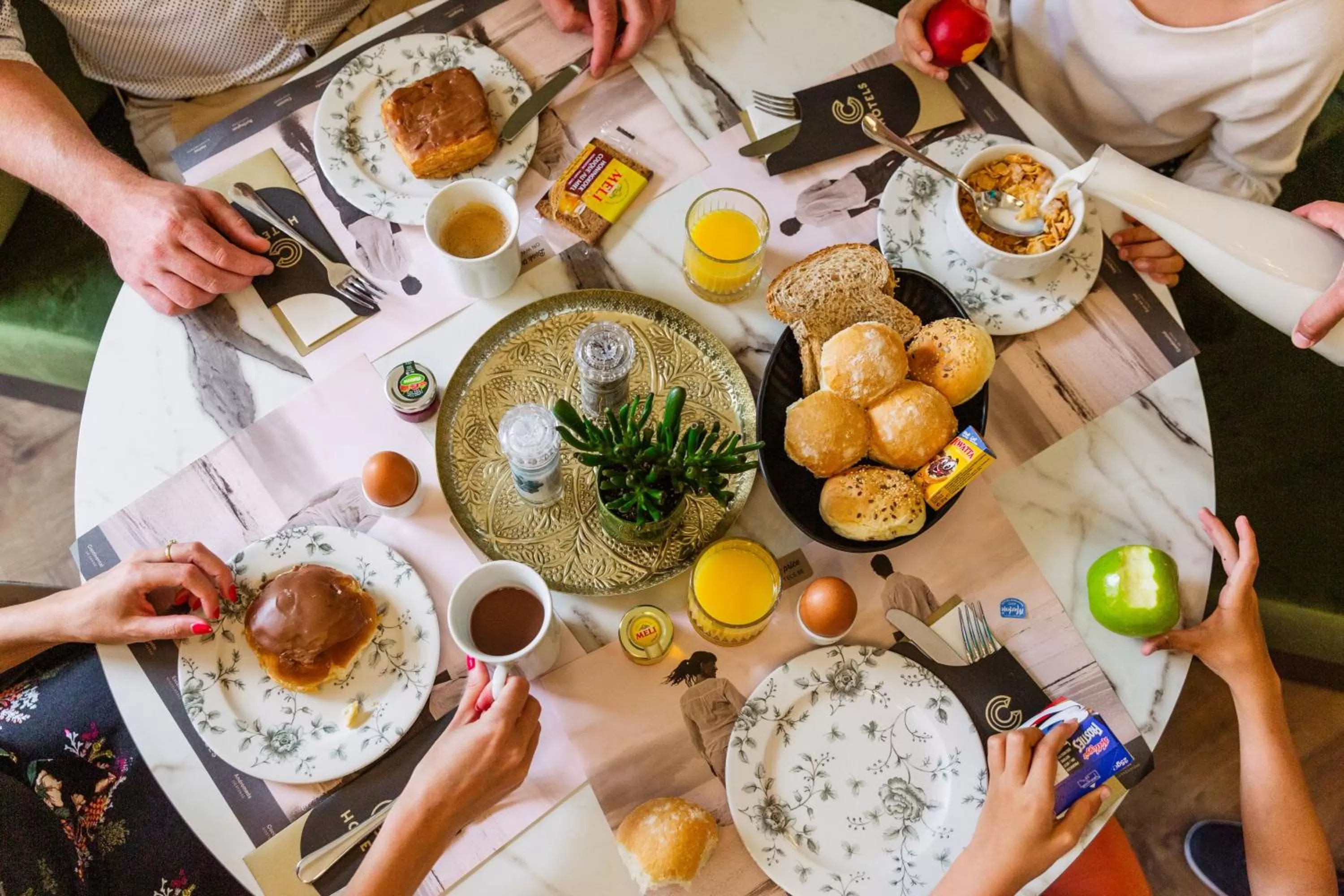 Continental breakfast in C-Hotels Continental
