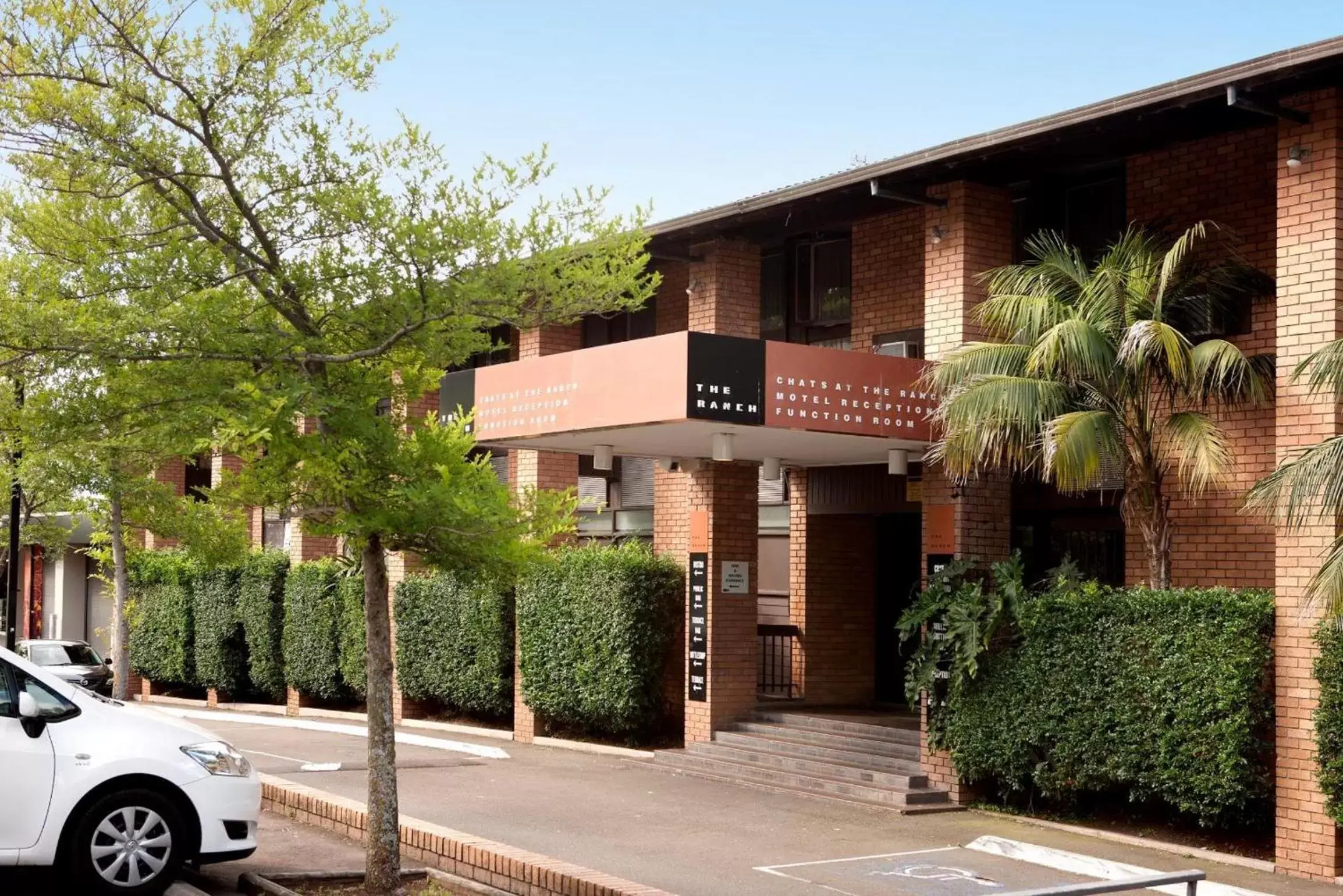 Facade/entrance, Property Building in Nightcap at the Ranch Hotel