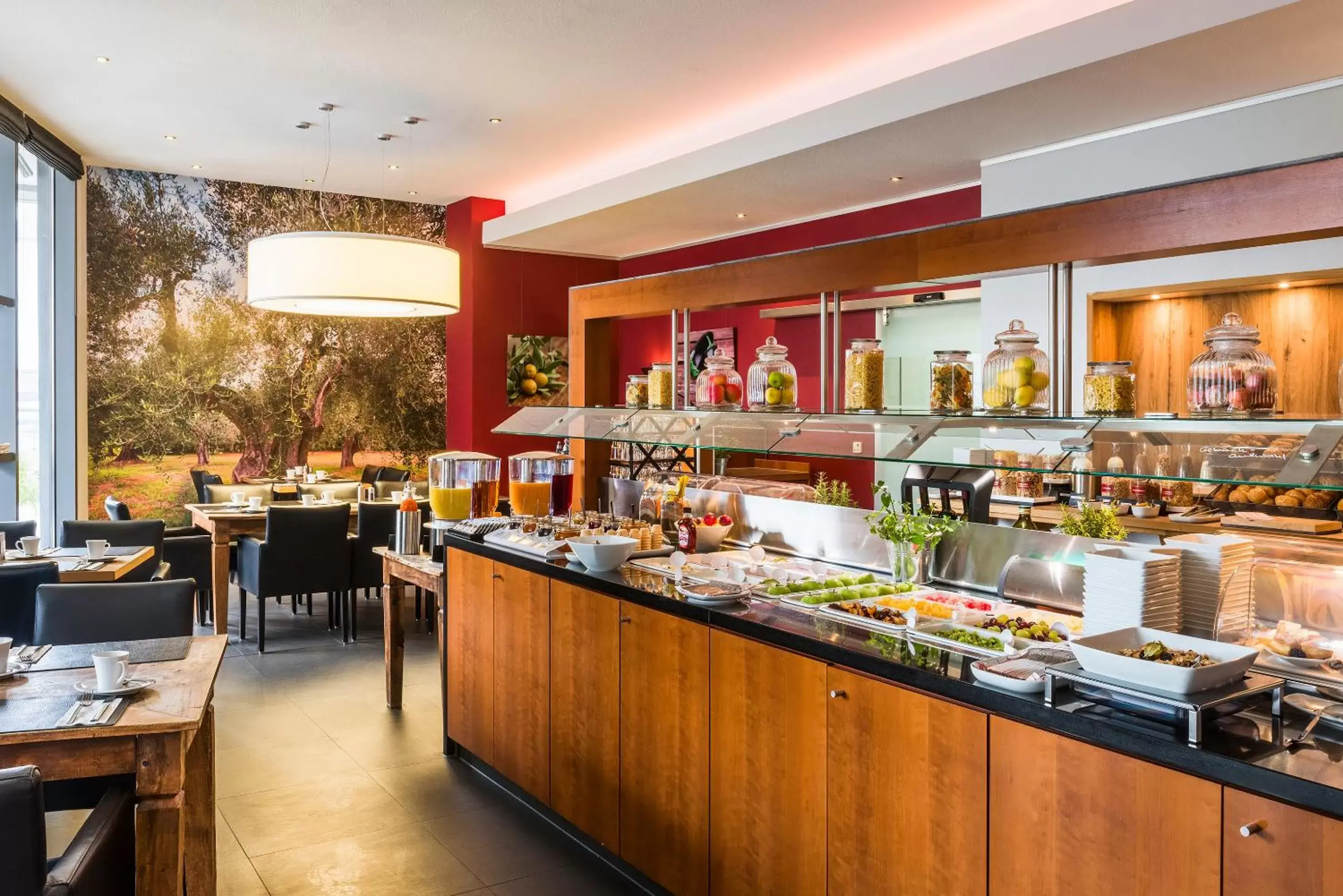 Breakfast, Restaurant/Places to Eat in Hotel Wolfsburg Centrum, Affiliated by Meliá