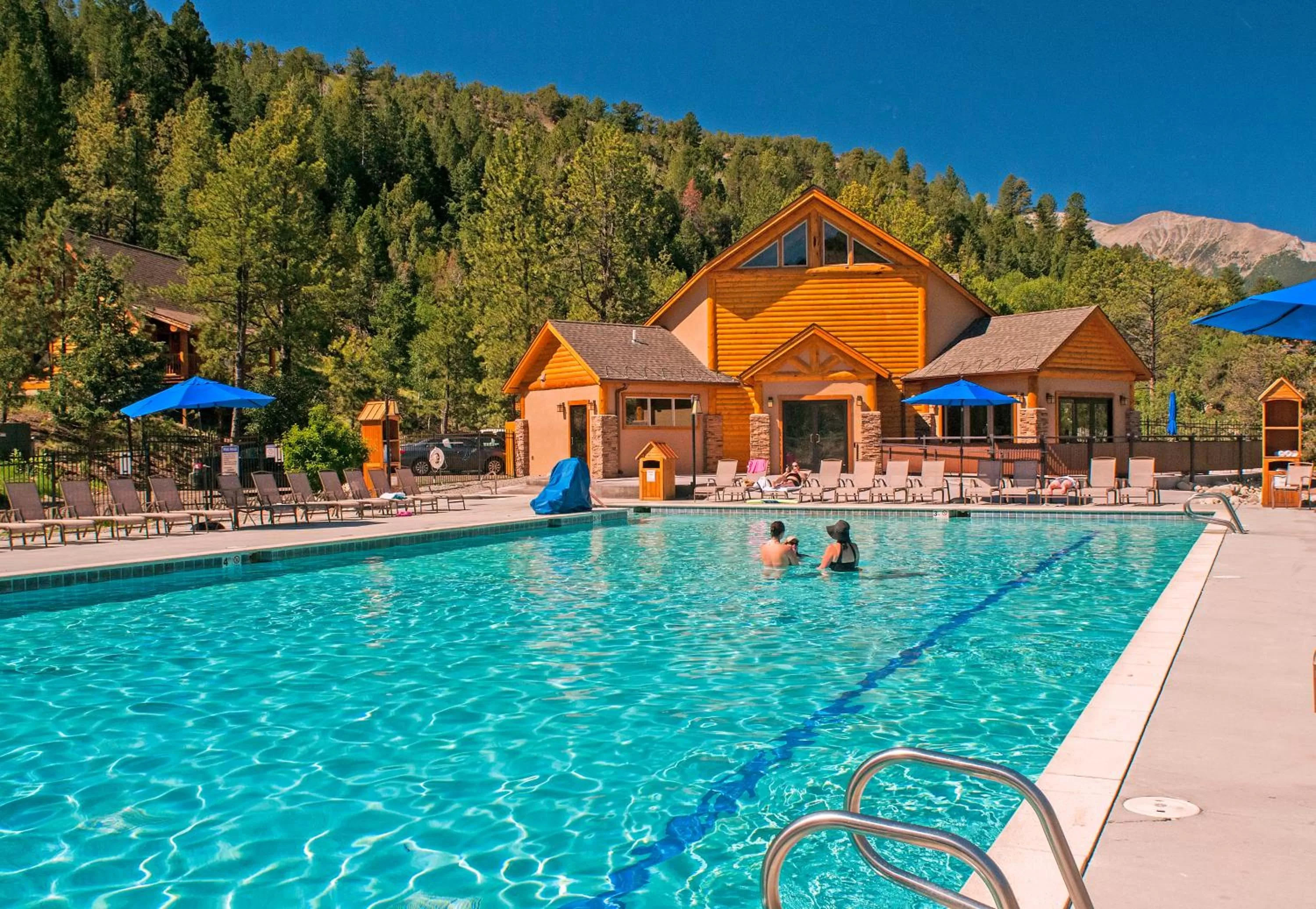 Swimming pool in Mount Princeton Hot Springs Resort