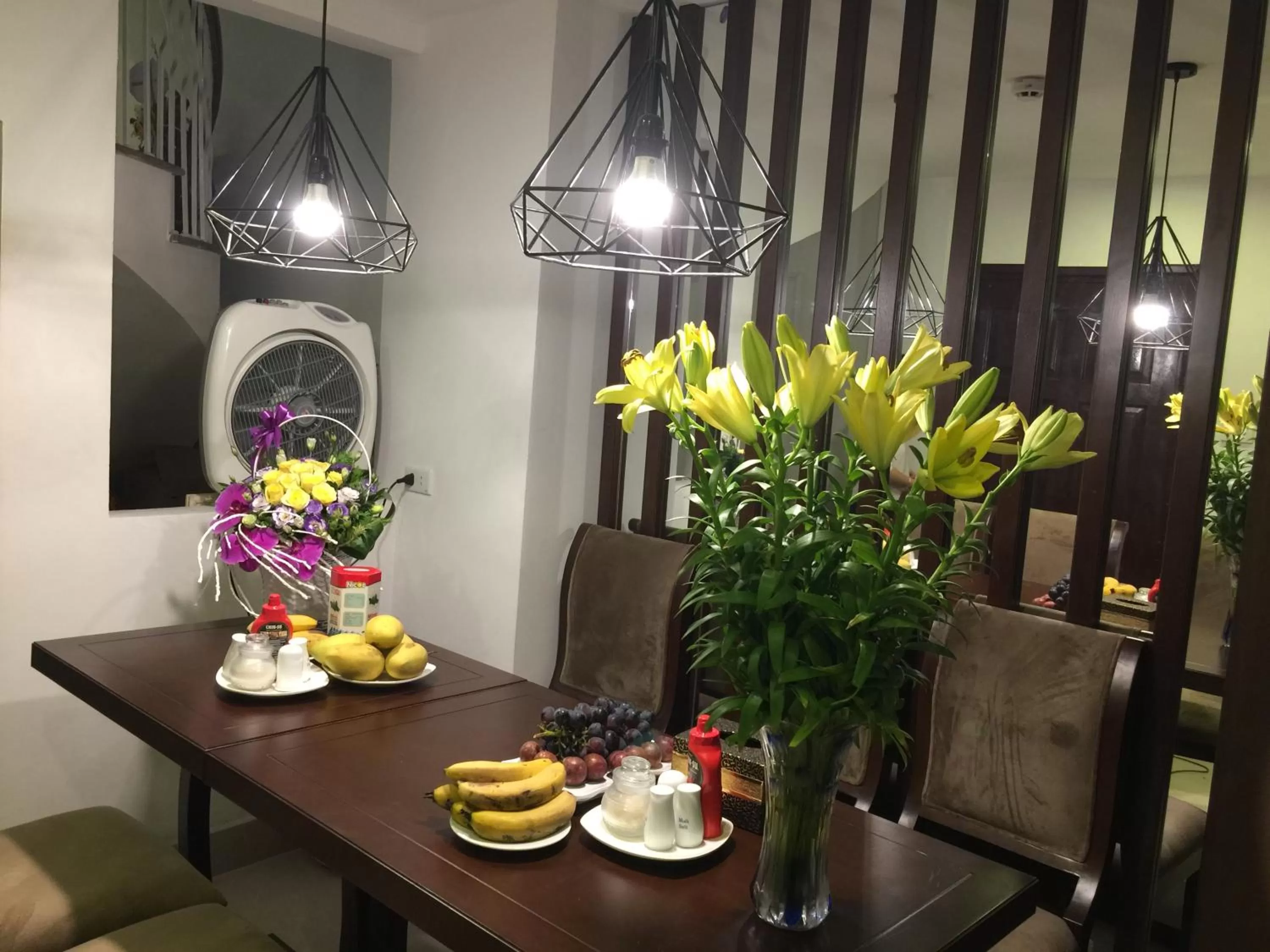 Dining area in Hanoi La Vision Hotel