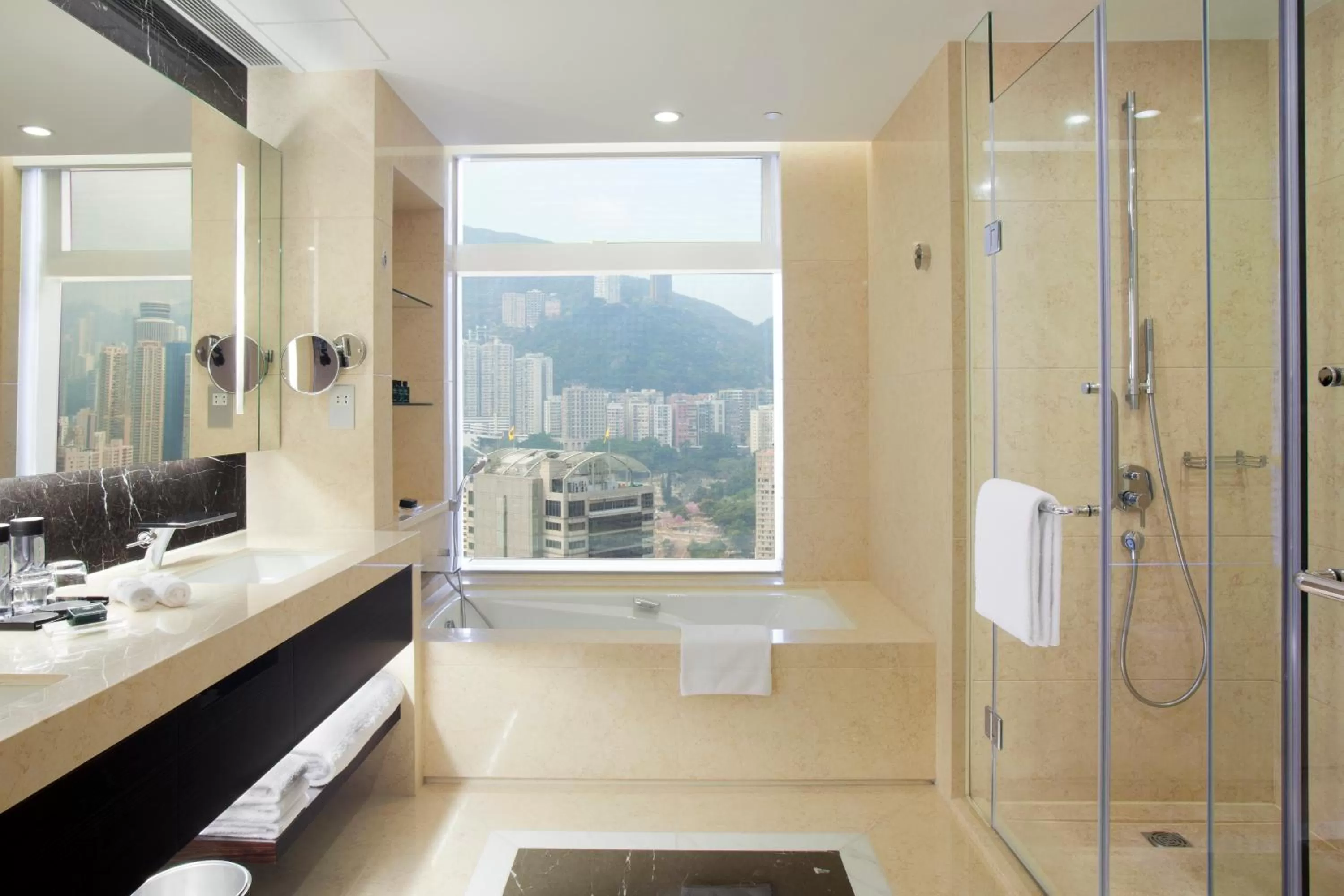 Bathroom in Crowne Plaza Hong Kong Causeway Bay by IHG