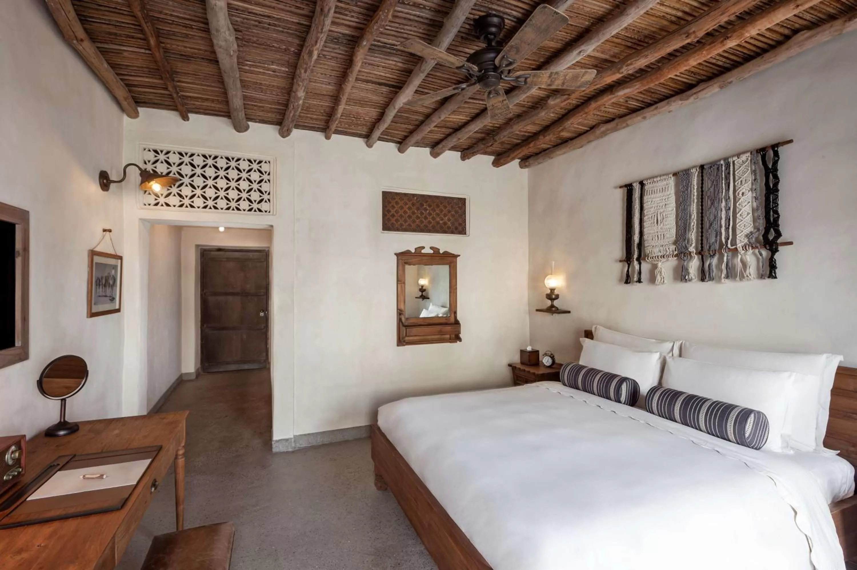 Bed in Al Seef Heritage Hotel Dubai, Curio Collection by Hilton