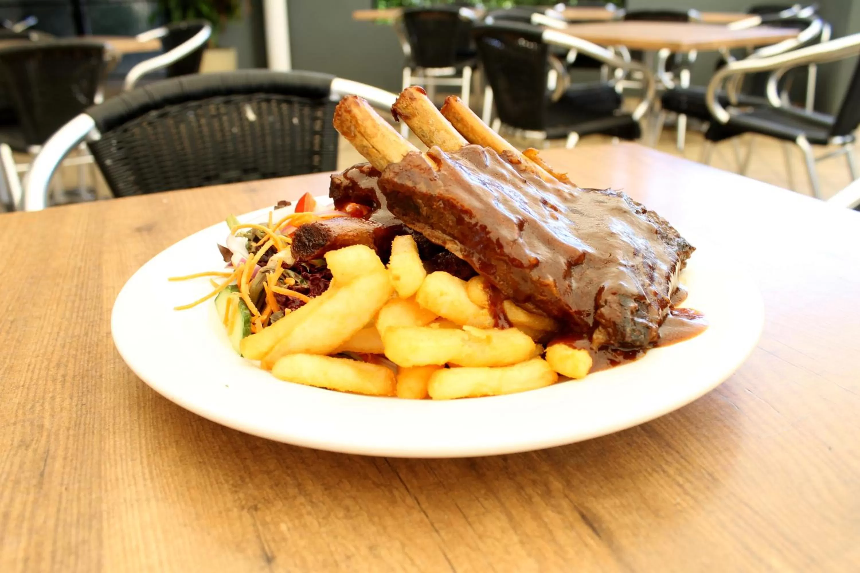 Restaurant/places to eat in Rocky Glen Hotel Motel Gladstone