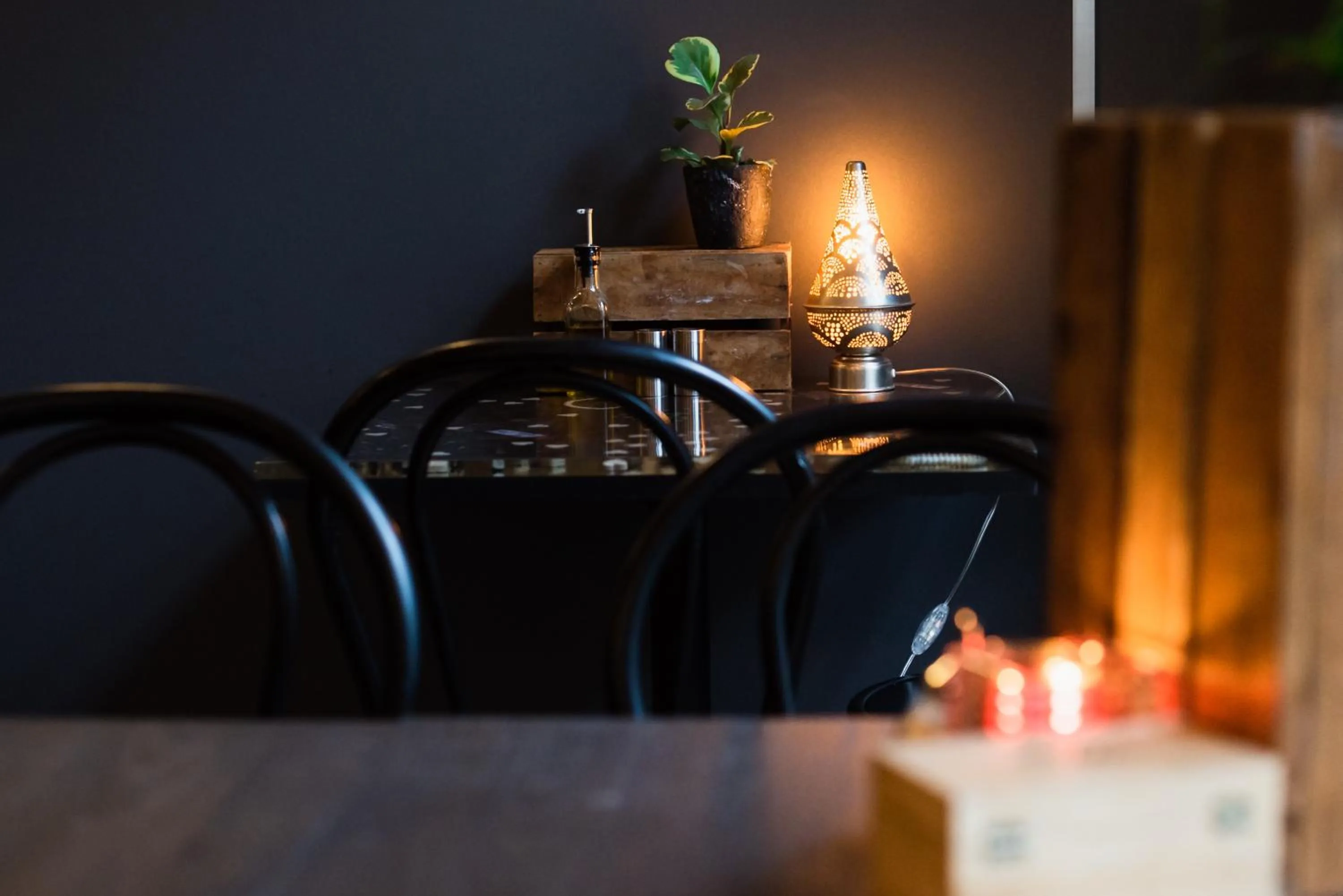 Living room in Hotel La Bohème