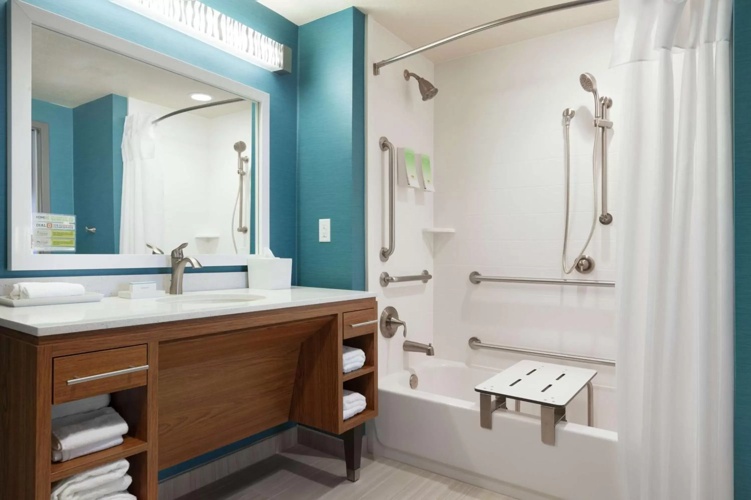 Bathroom in Home2 Suites by Hilton Salt Lake City-East