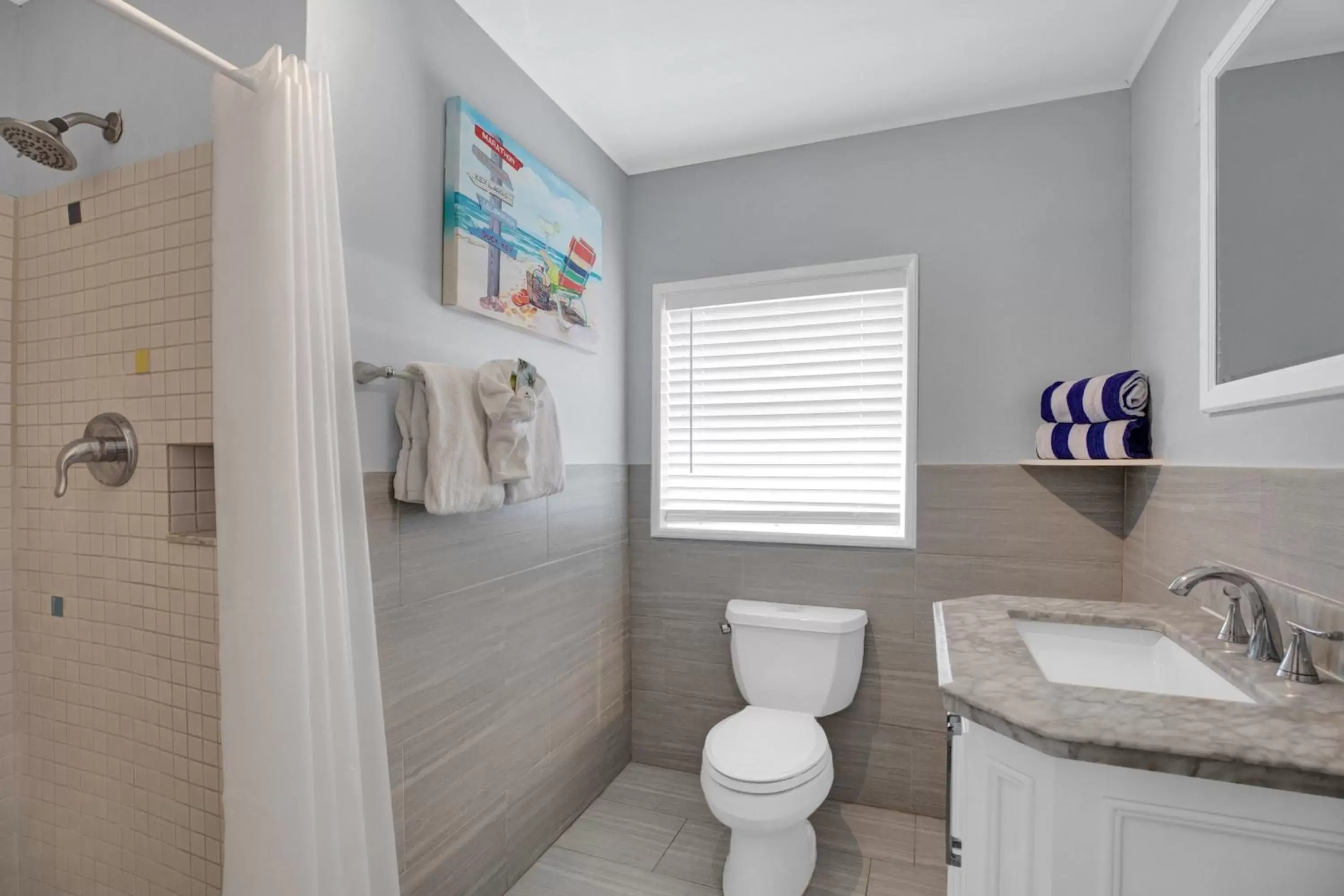 Bathroom in Seascape Resort & Marina