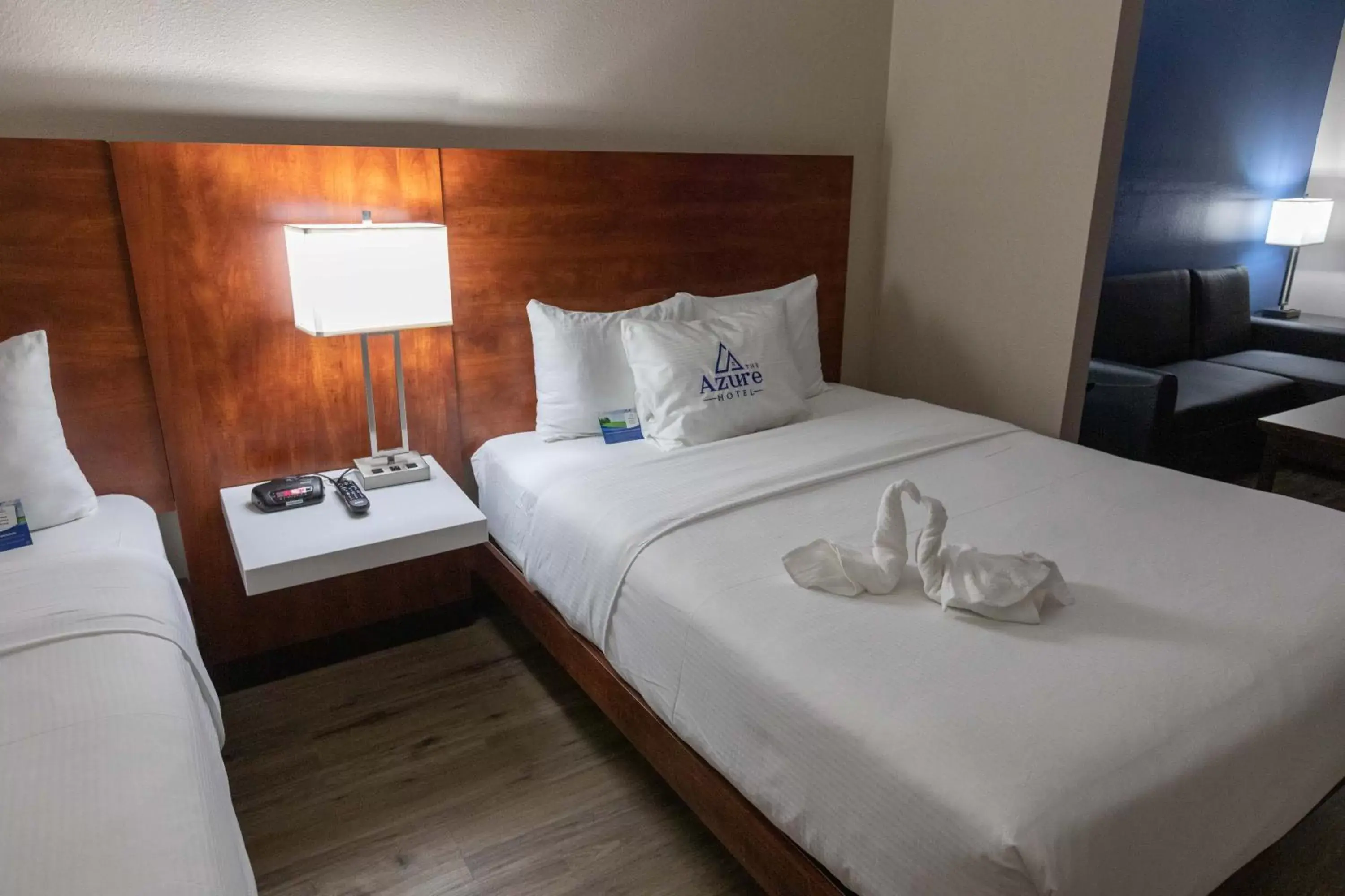 Bed in The Azure Hotel Bed in The Azure Hotel