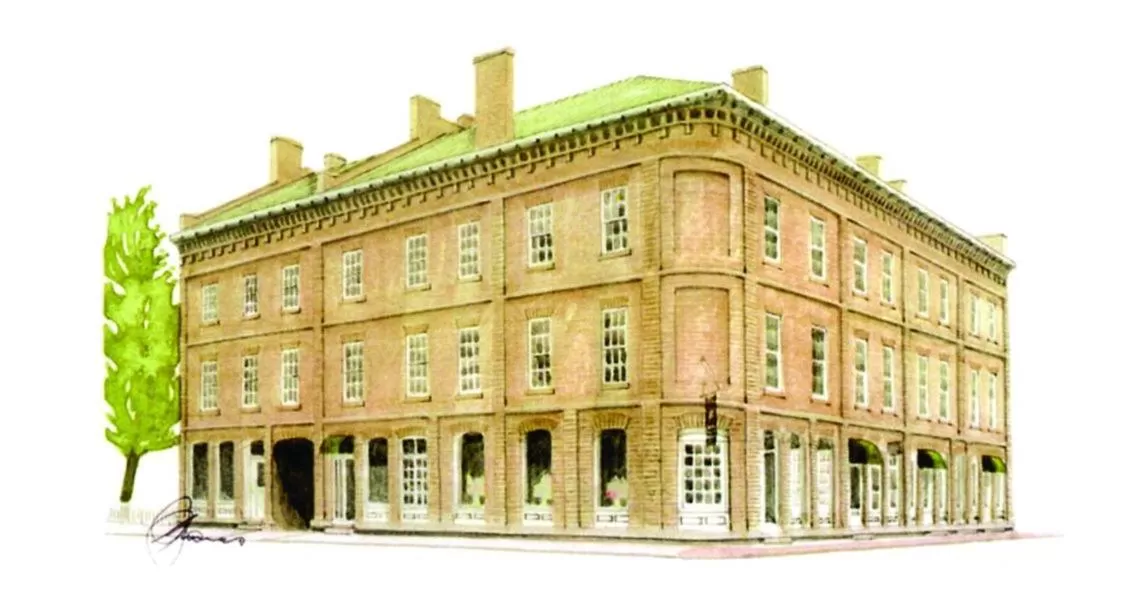 Property Building in Baldachin Inn