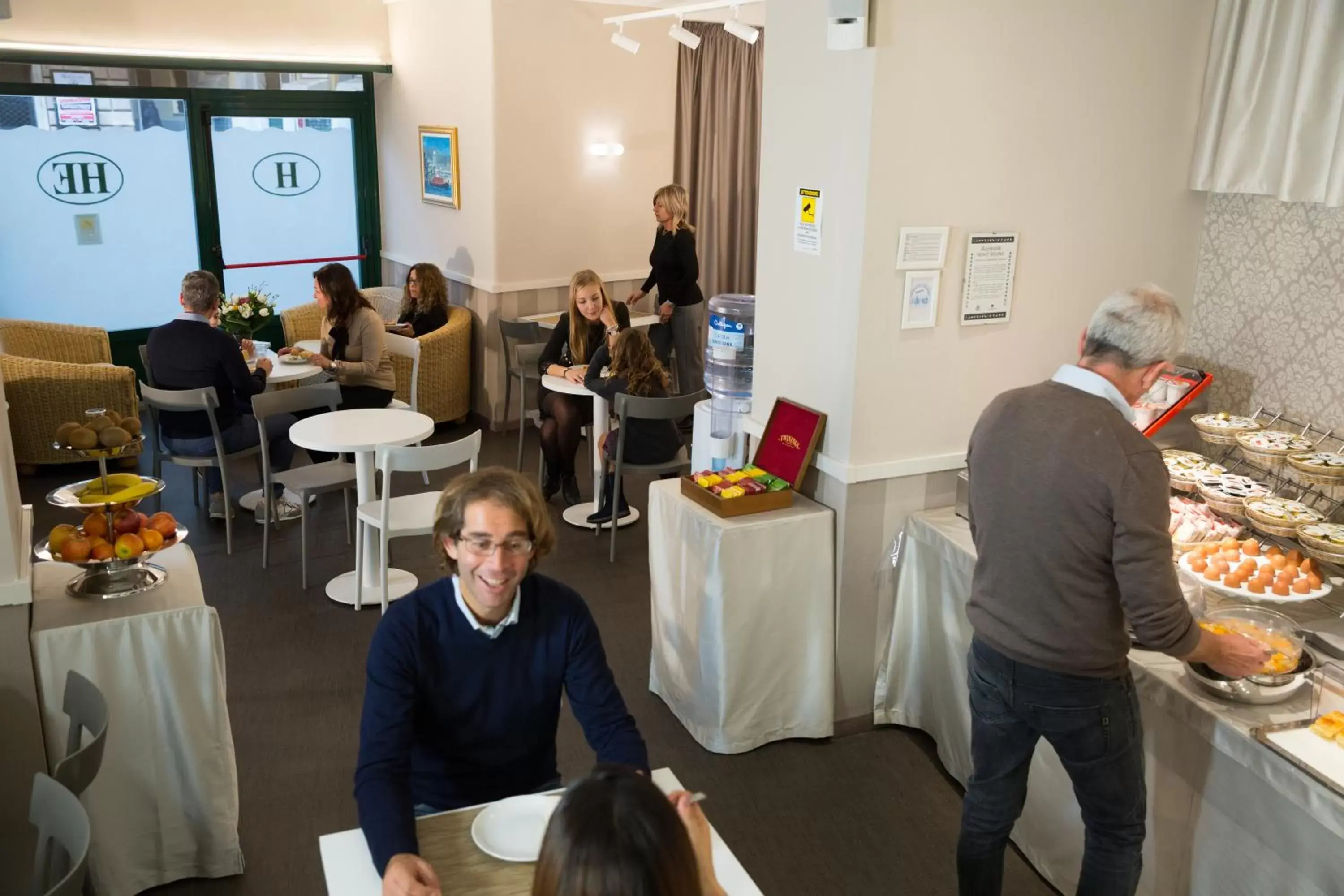 group of guests in Hotel Helvetia