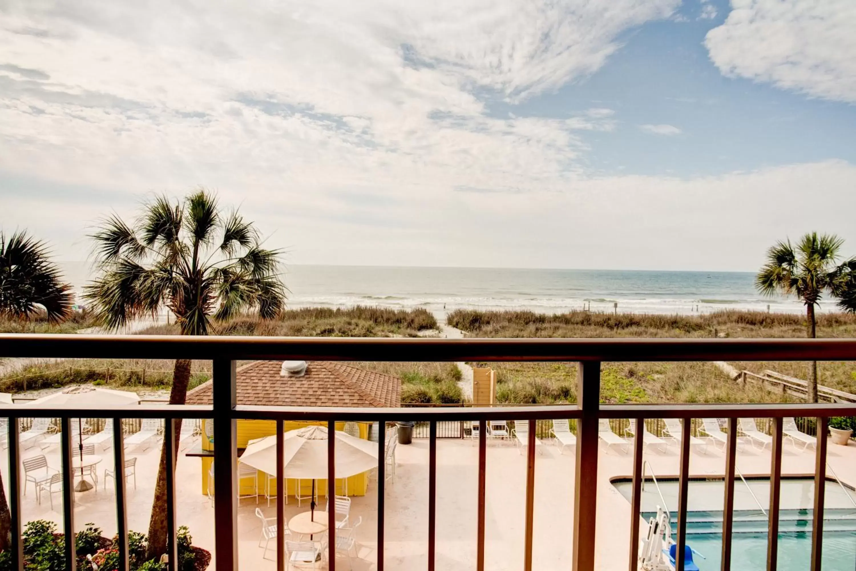 Balcony/Terrace in Best Western Ocean Sands Beach Resort