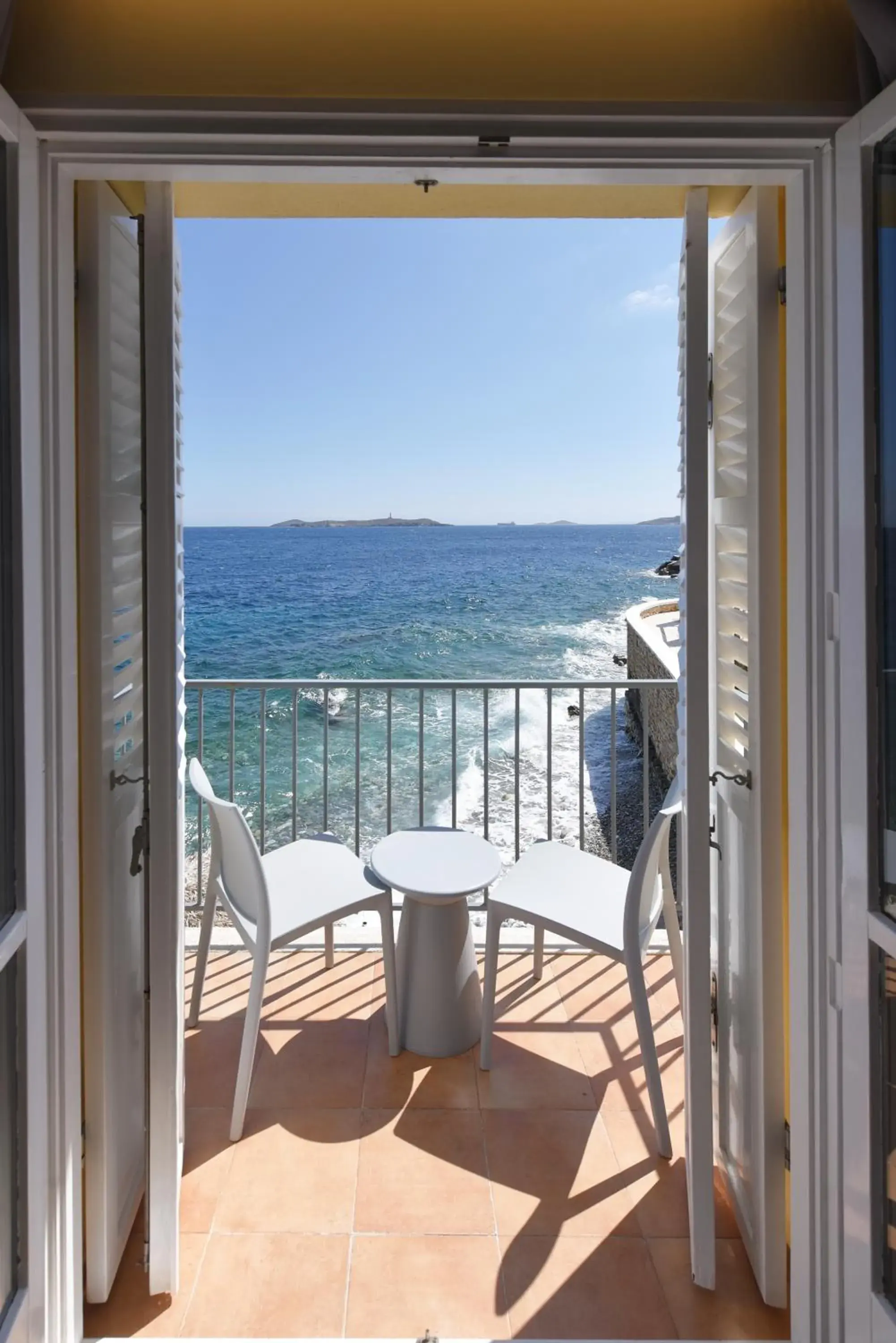 Sea view, Balcony/Terrace in Hotel Hermes