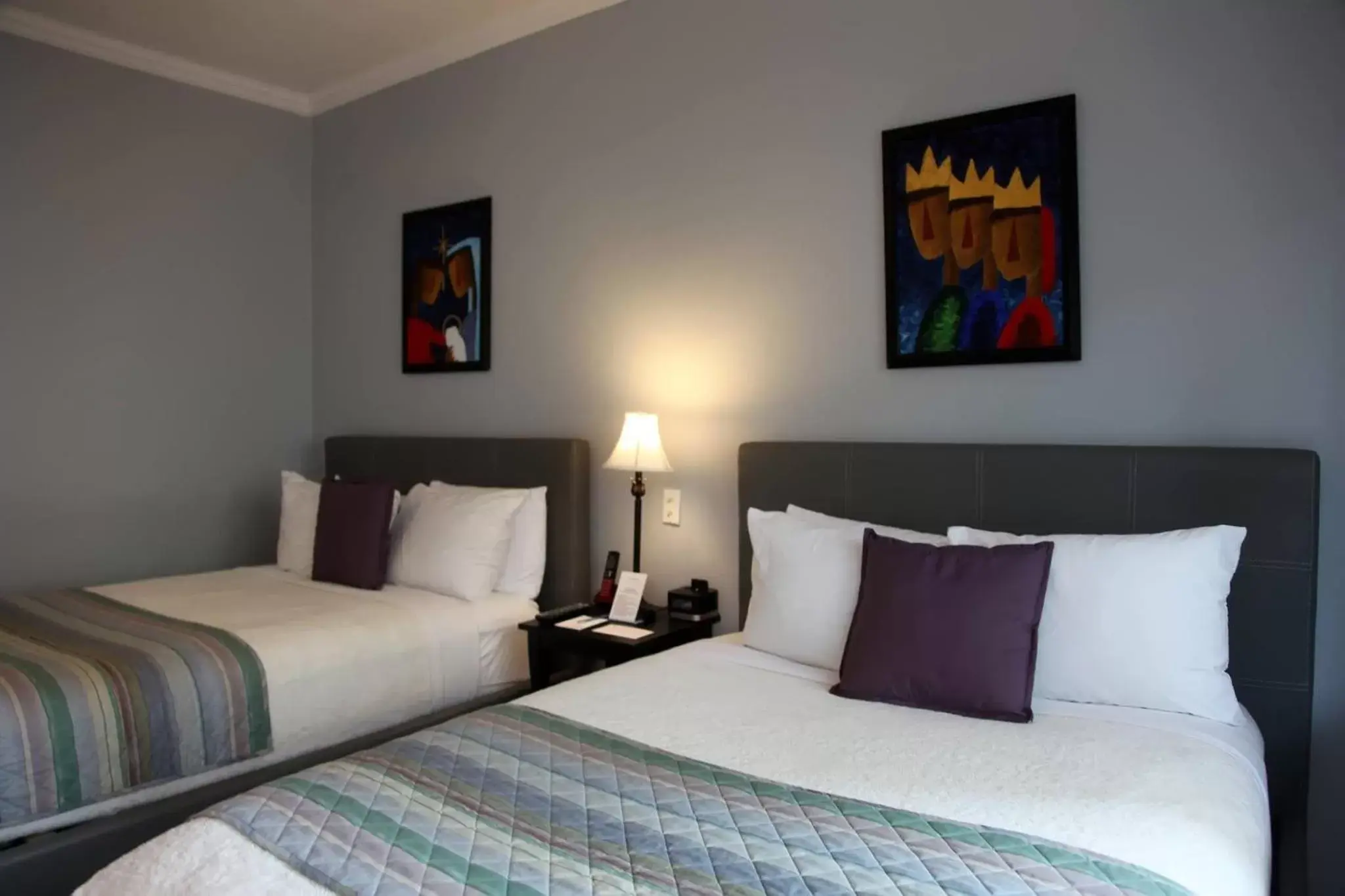 Bed in Coral Princess Hotel Bed in Coral Princess Hotel