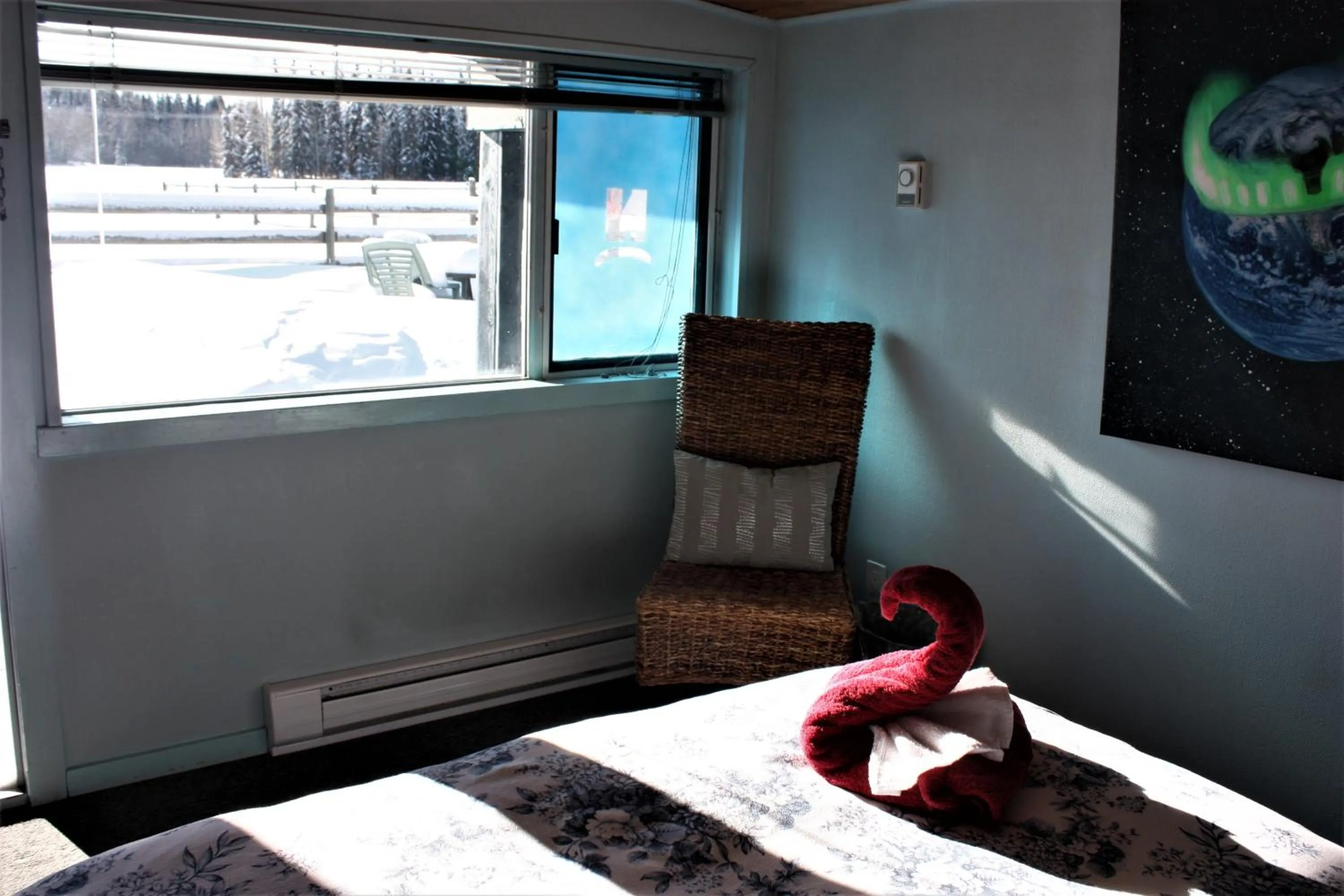 View (from property/room), Bed in Woodhouse Cottages And Ranch