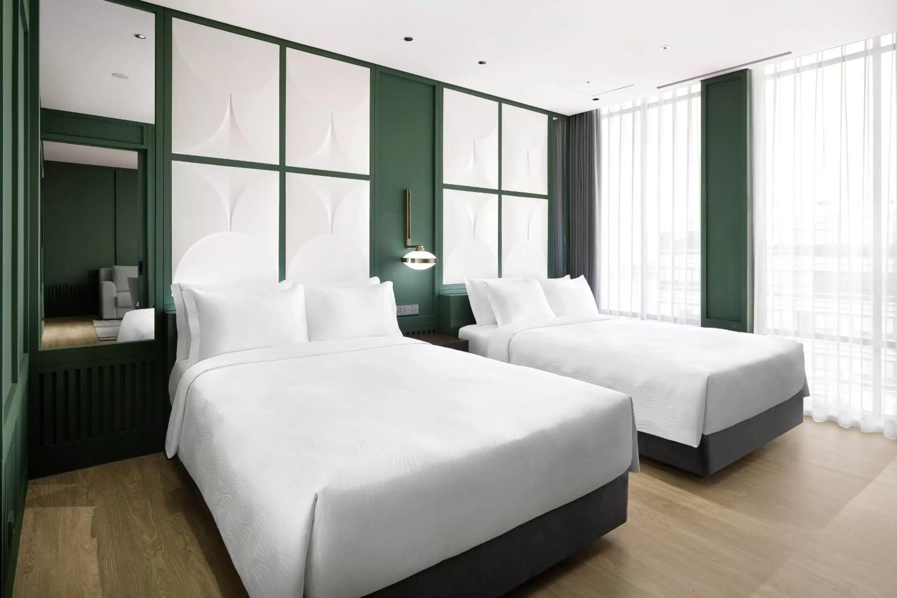 Bedroom, Bed in GRAVITY Seoul Pangyo, Autograph Collection