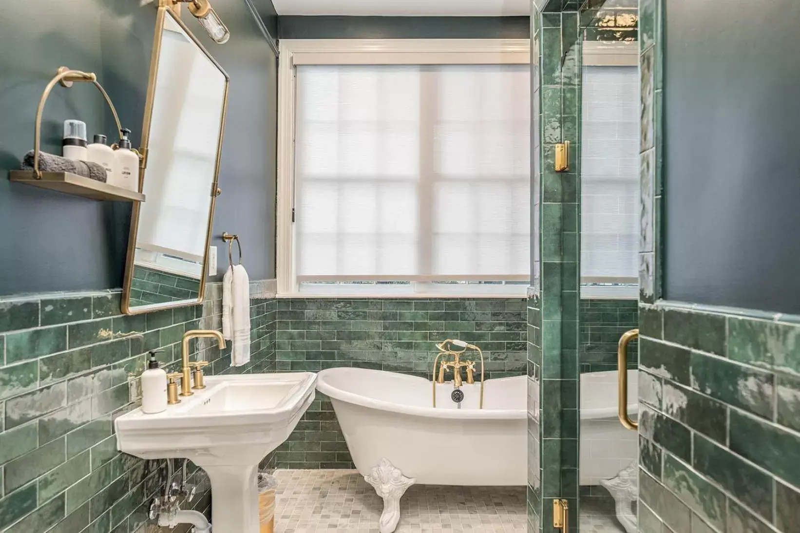 Shower, Bathroom in Bellwether House