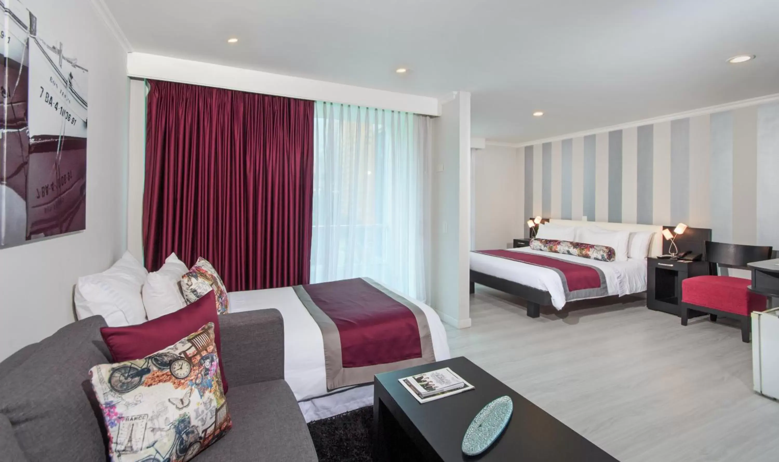 Bedroom, Bed in The Morgana Poblado Suites Hotel