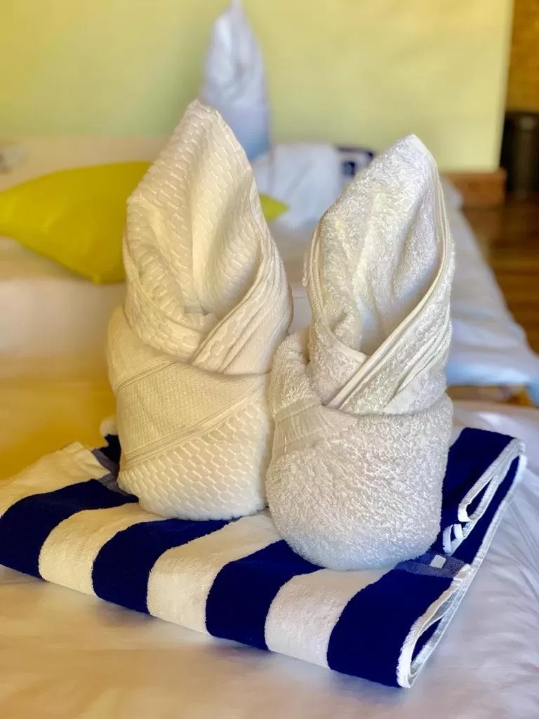 Bed in Peak View Resort