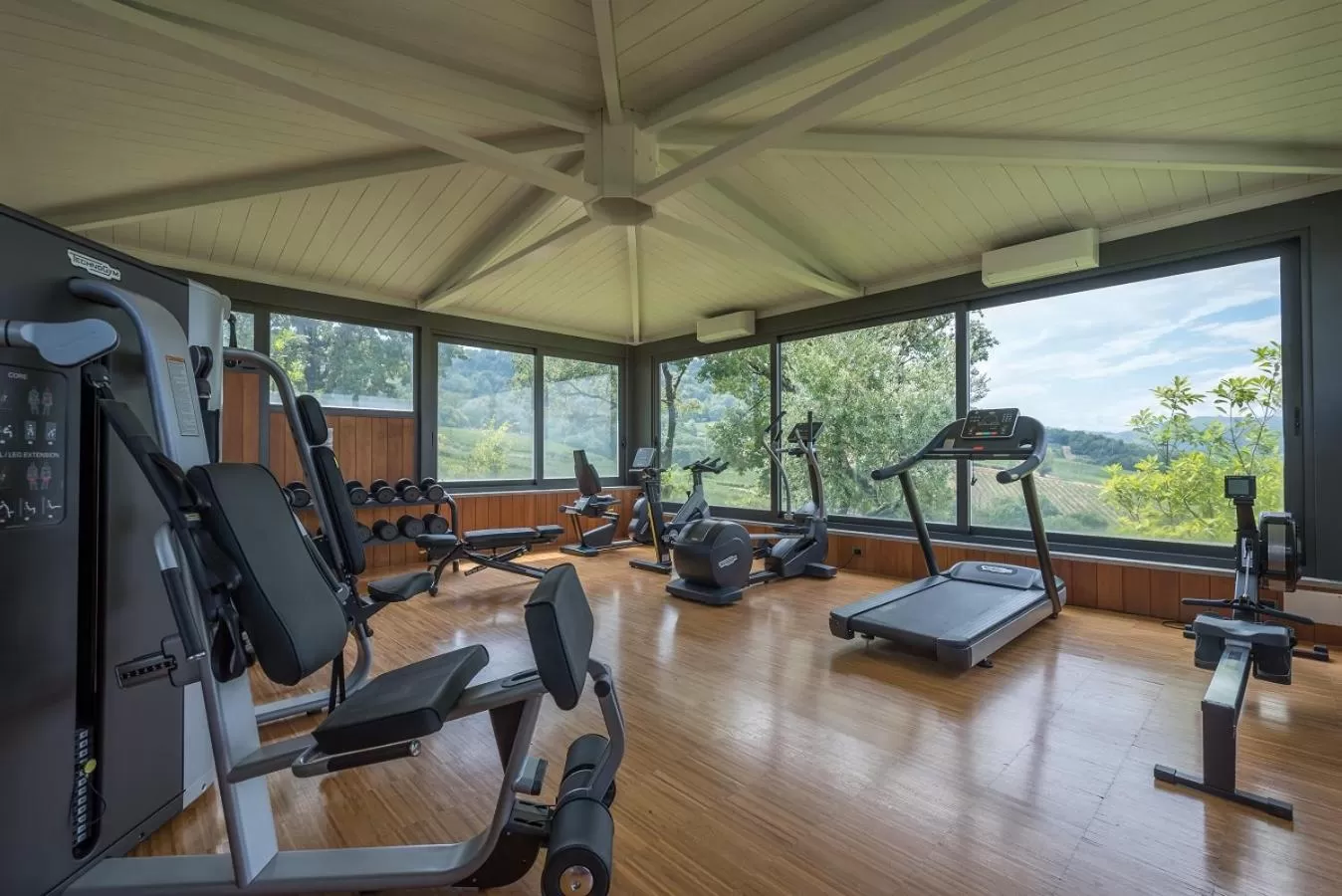 Fitness centre/facilities in Altarocca Wine Resort Adults Only