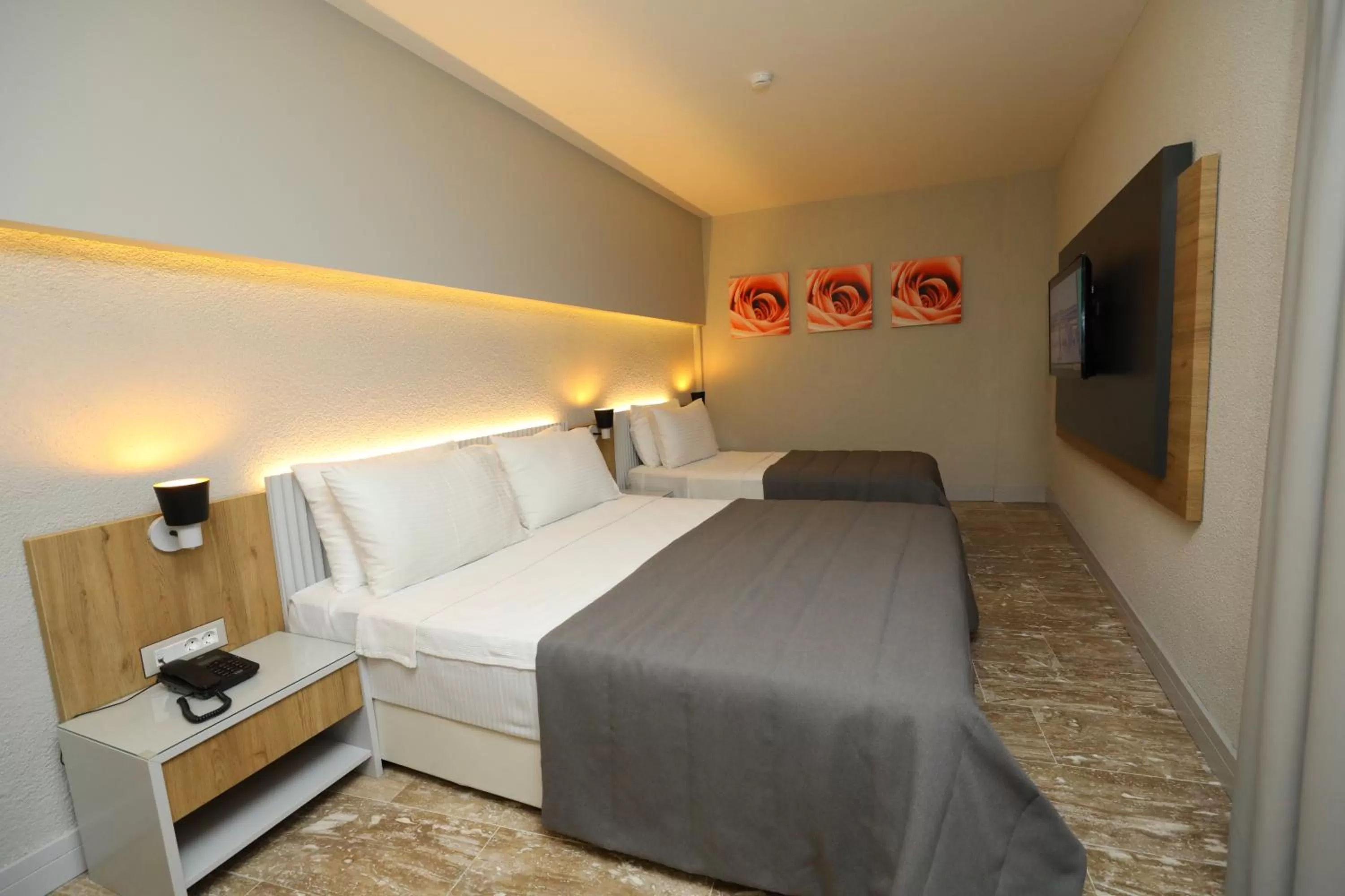 Bed in Ariel Hotel Alaçatı