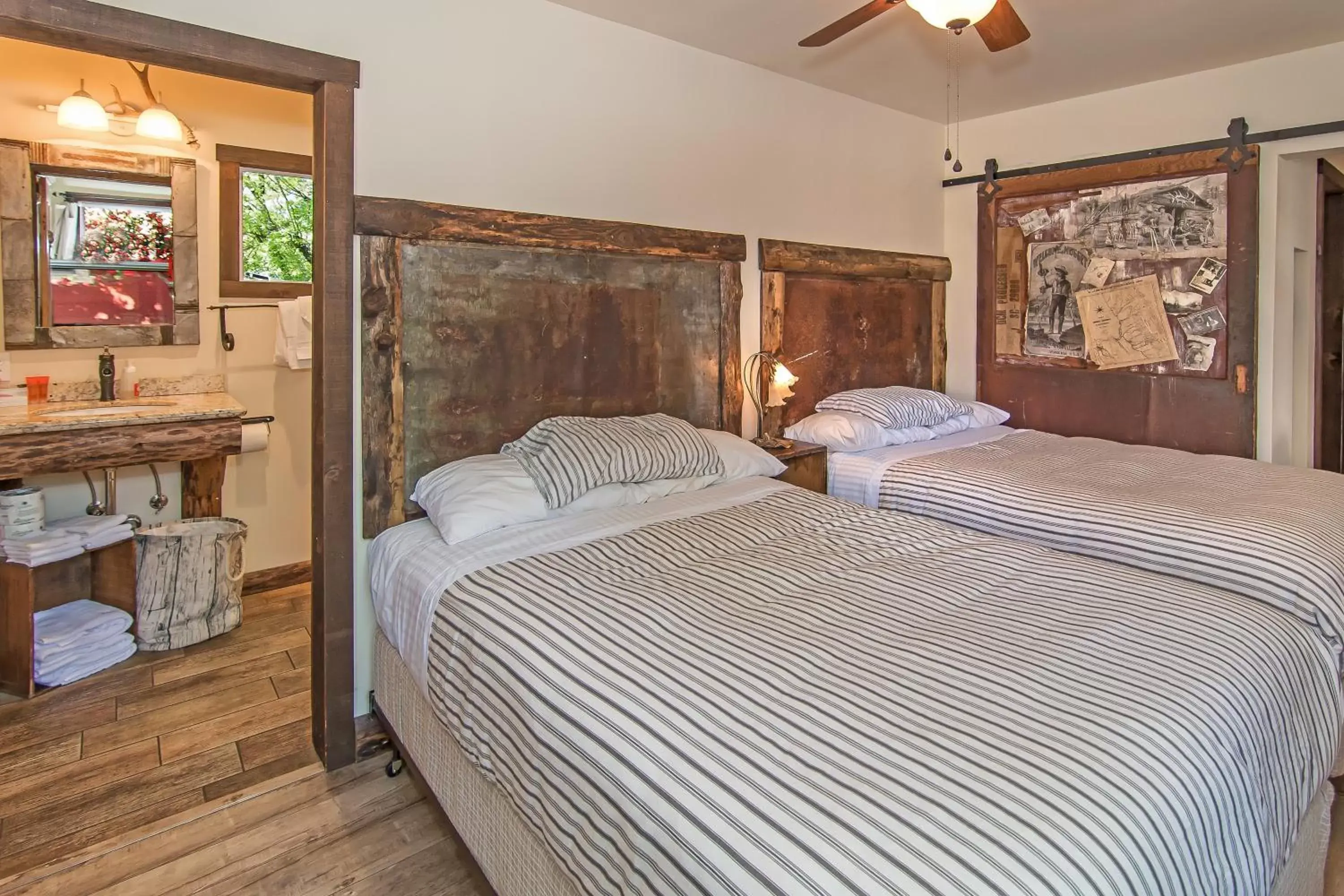 Bed in Miner's Camp Bed in Miner's Camp