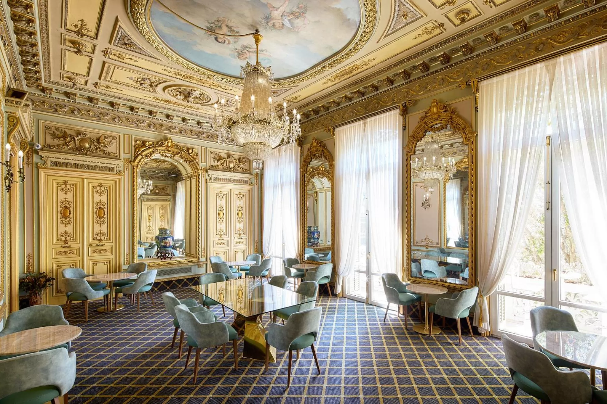 Living room in Hotel Continental Palacete