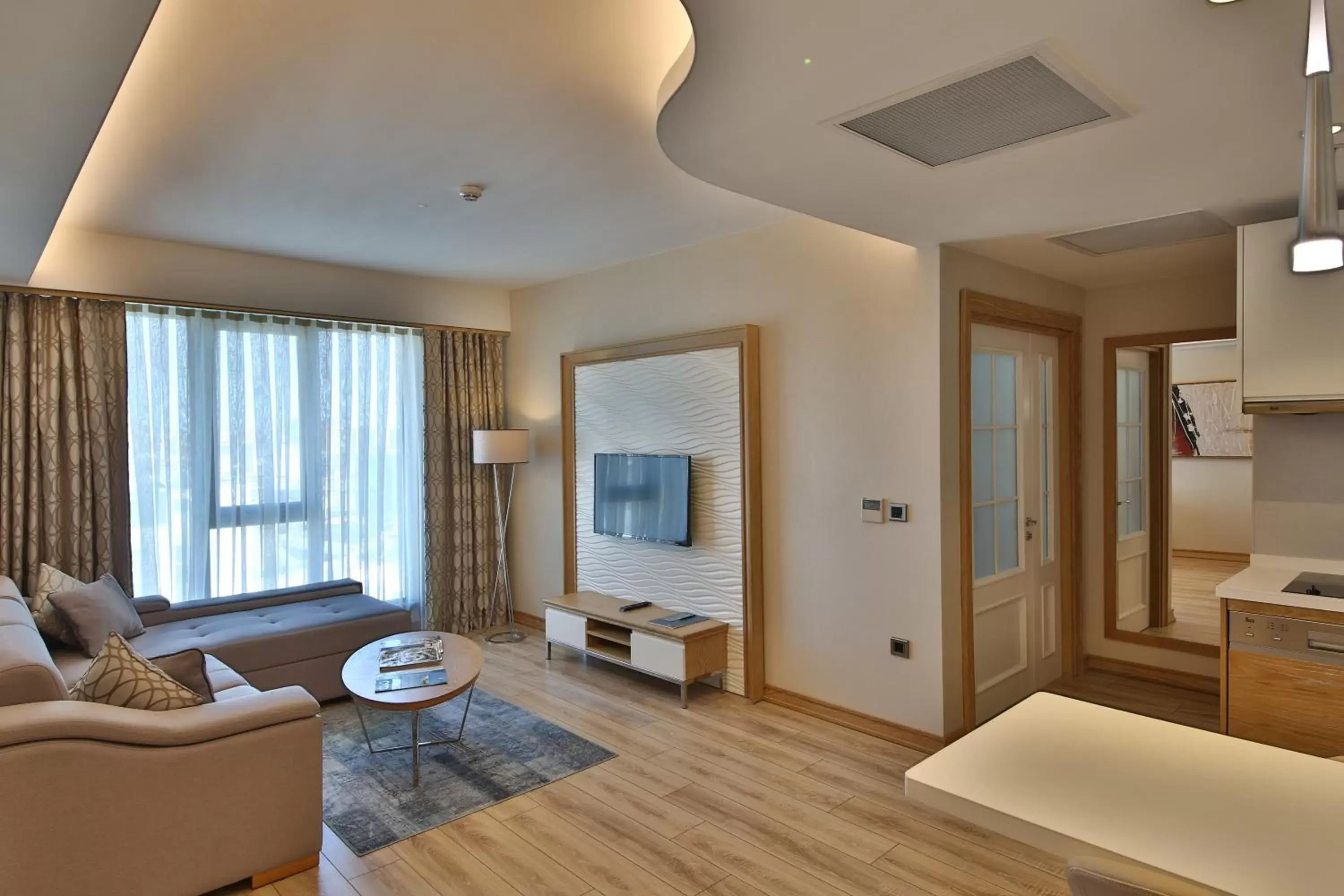 TV and multimedia, Seating Area in Bof Hotels Ceo Suites Atasehir