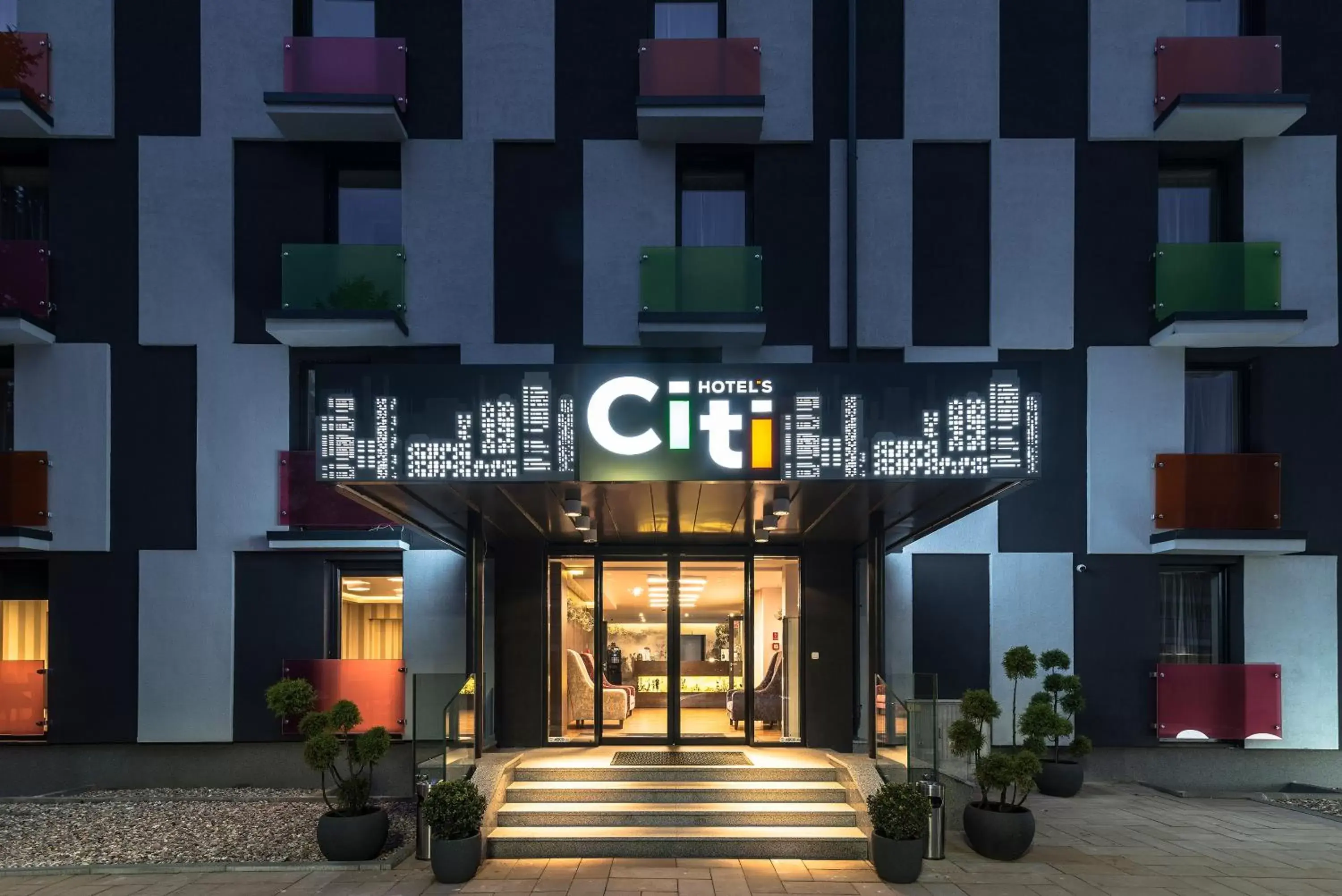 Facade/entrance in Citi Hotel's Wrocław Facade/entrance in Citi Hotel's Wrocław