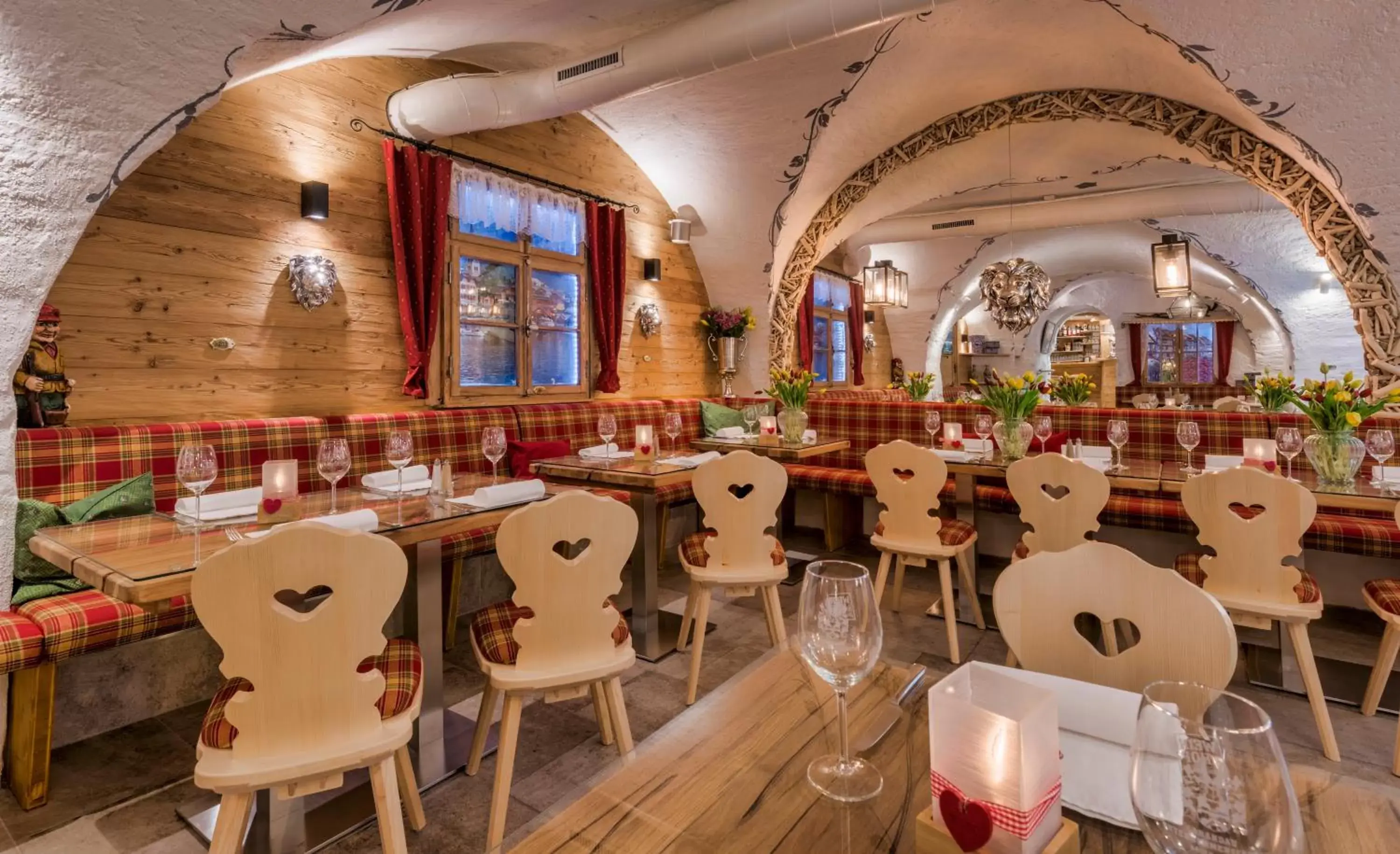 Dining area, Restaurant/Places to Eat in Hotel zum Goldenen Löwen