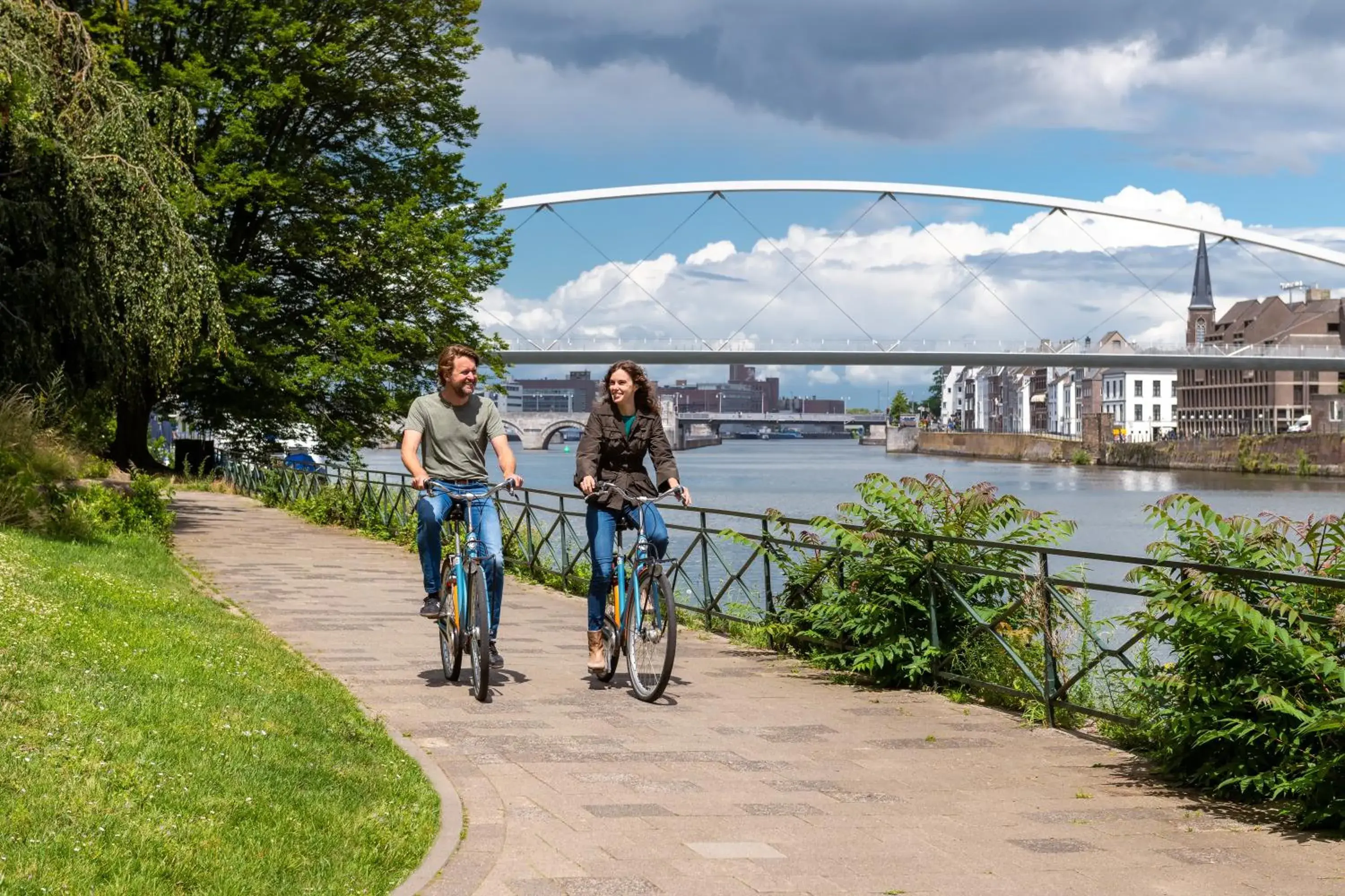 Cycling in Stayokay Maastricht