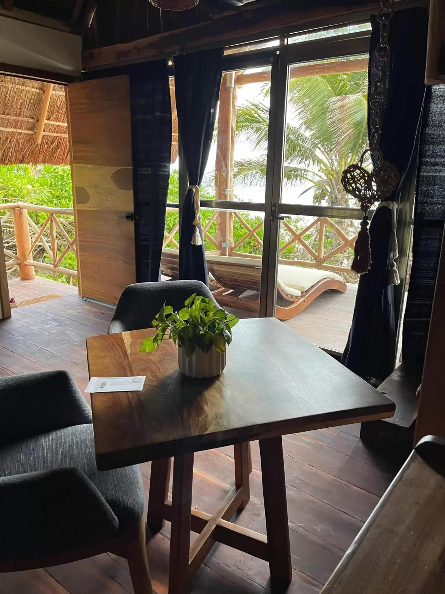 Living room in El Paraiso Hotel Tulum