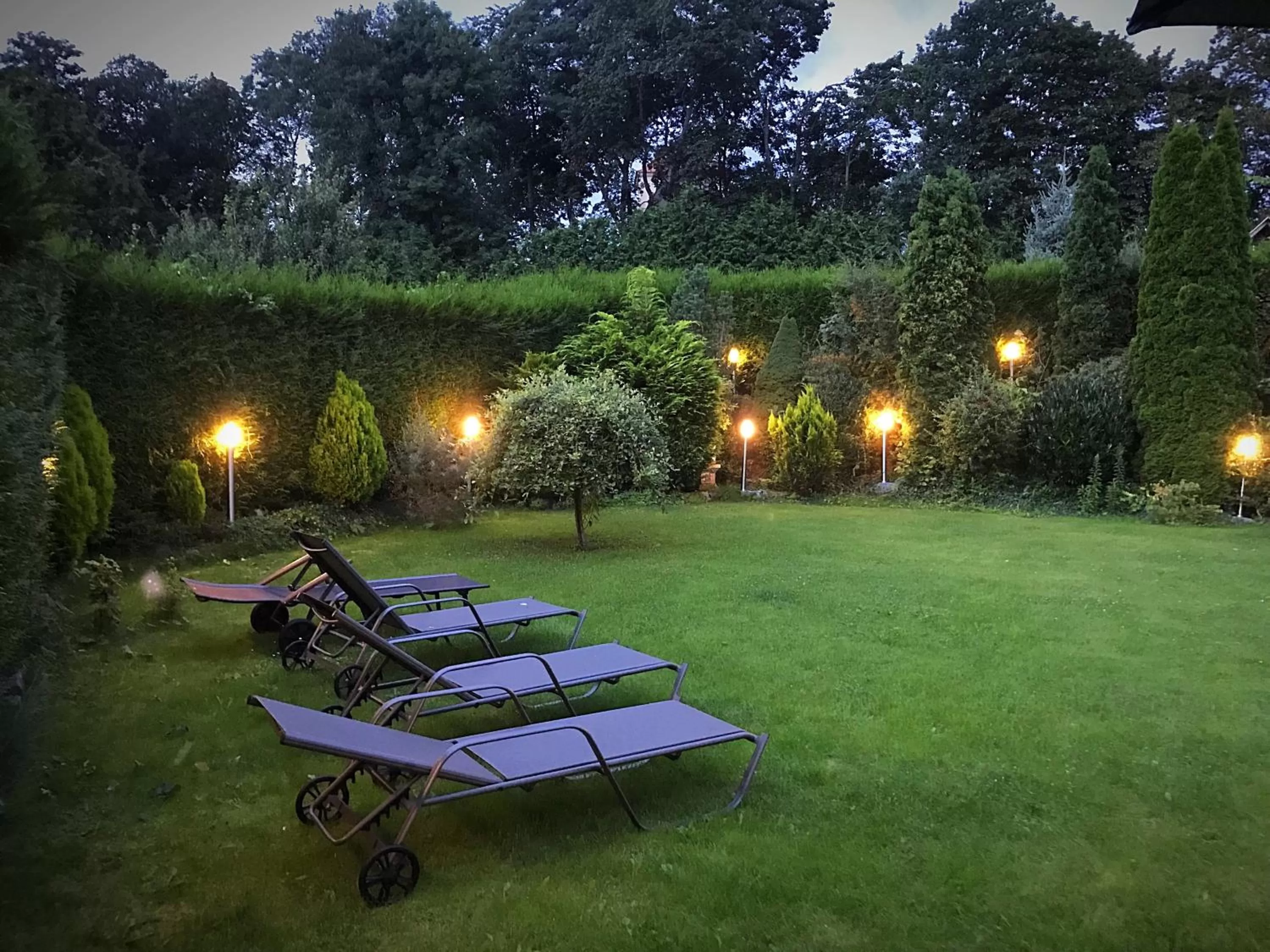 Garden in Hotel am Schloss - Frankfurt an der Oder