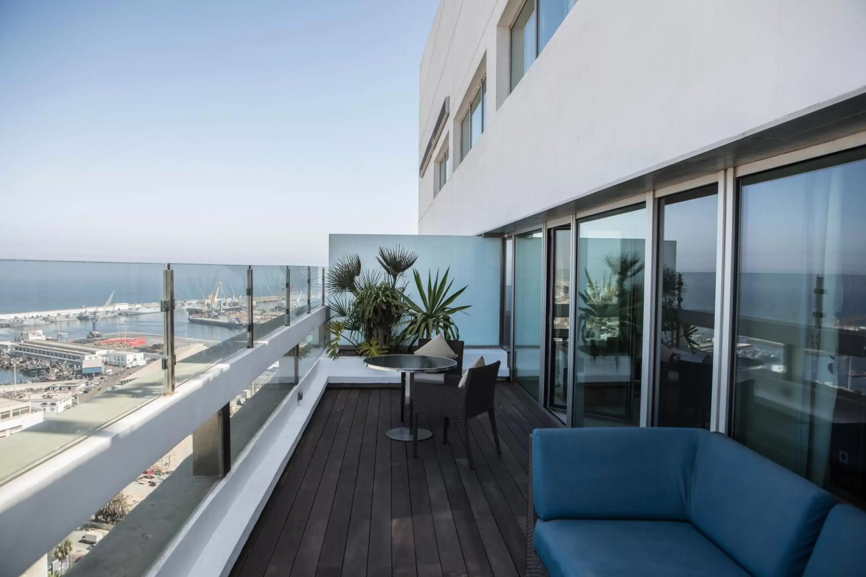 Balcony/Terrace in Sofitel Casablanca Tour Blanche