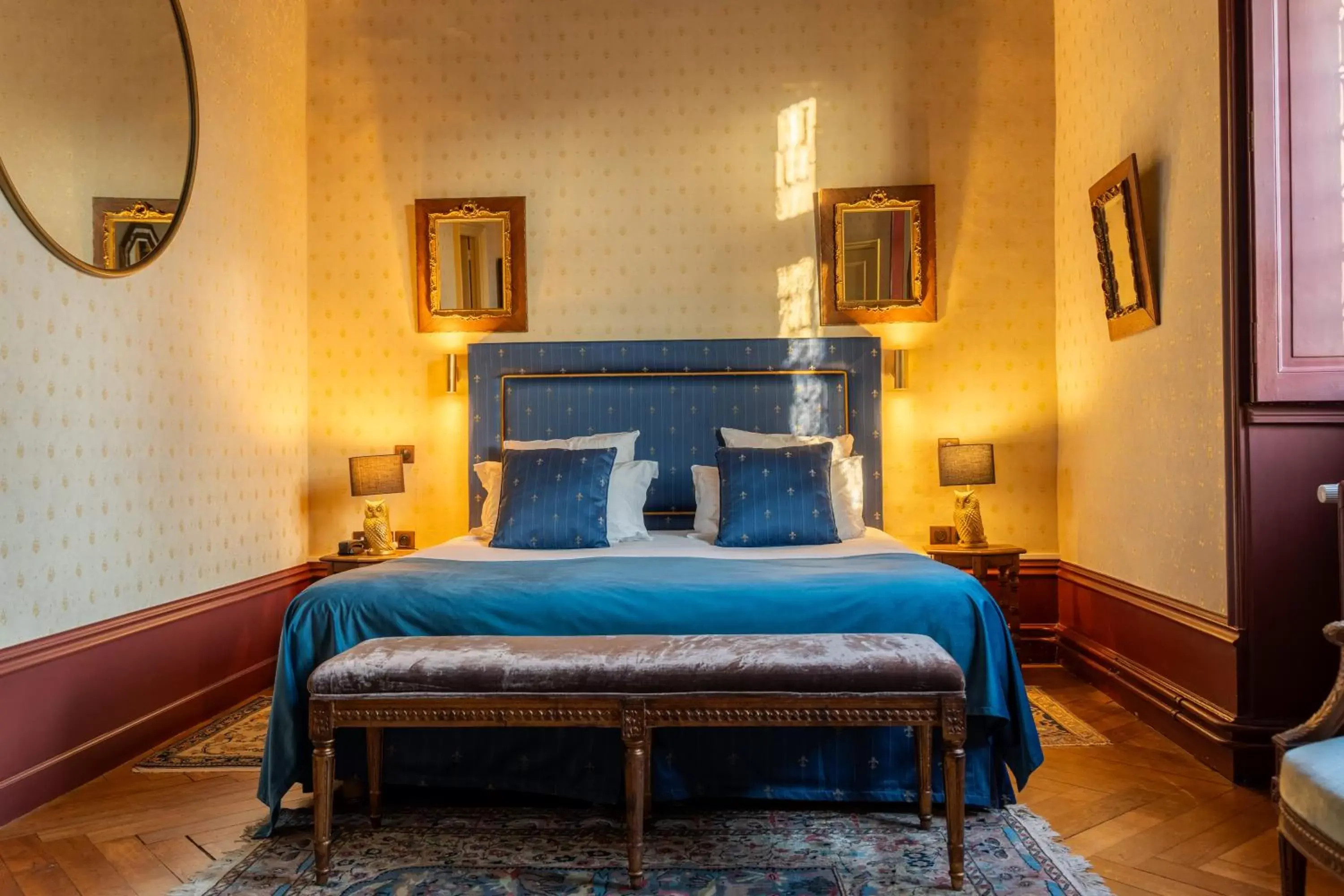 Bedroom, Bed in Le Manoir Saint Thomas