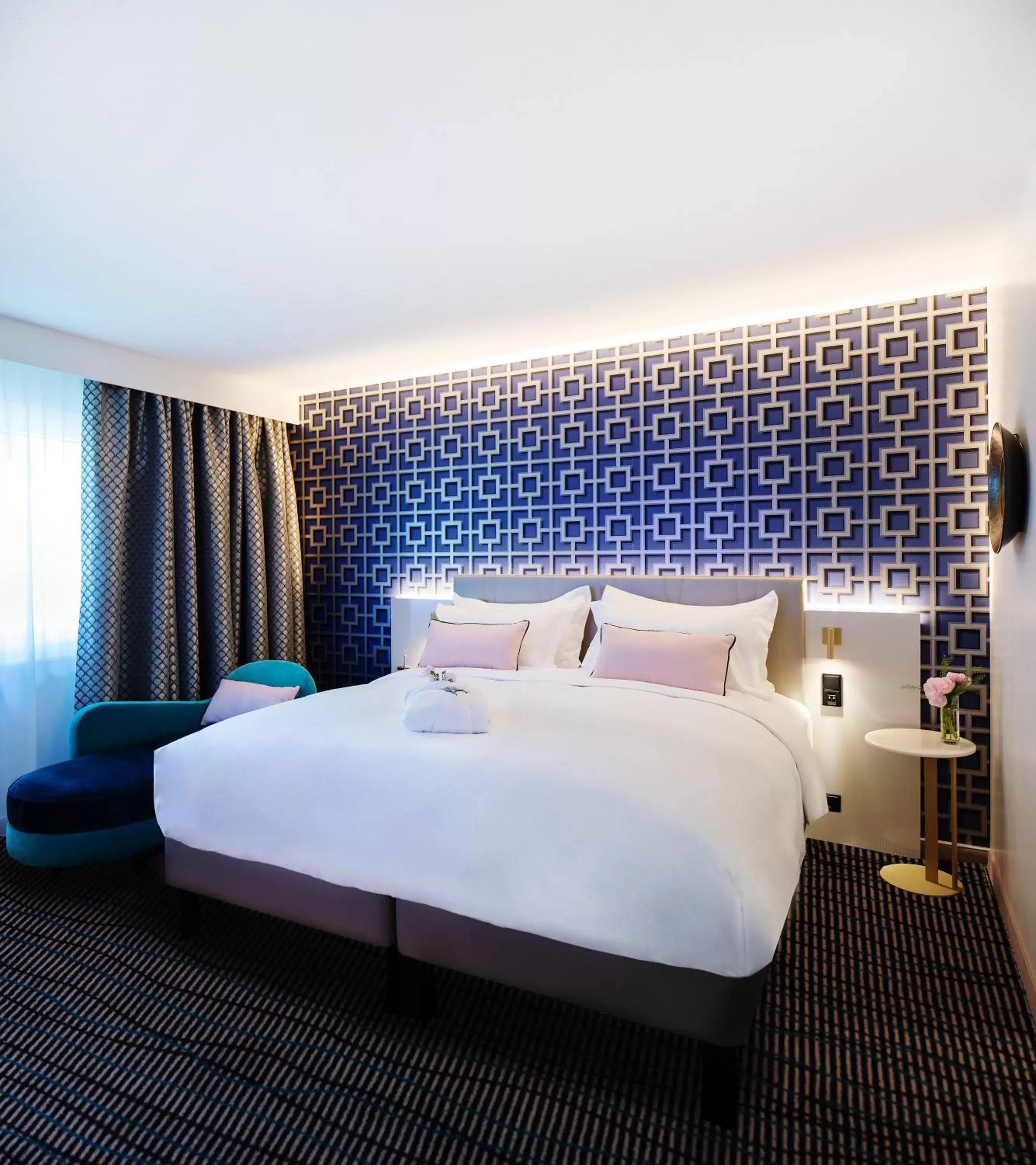 Bed in Grand Hotel Bregenz - MGallery Hotel Collection