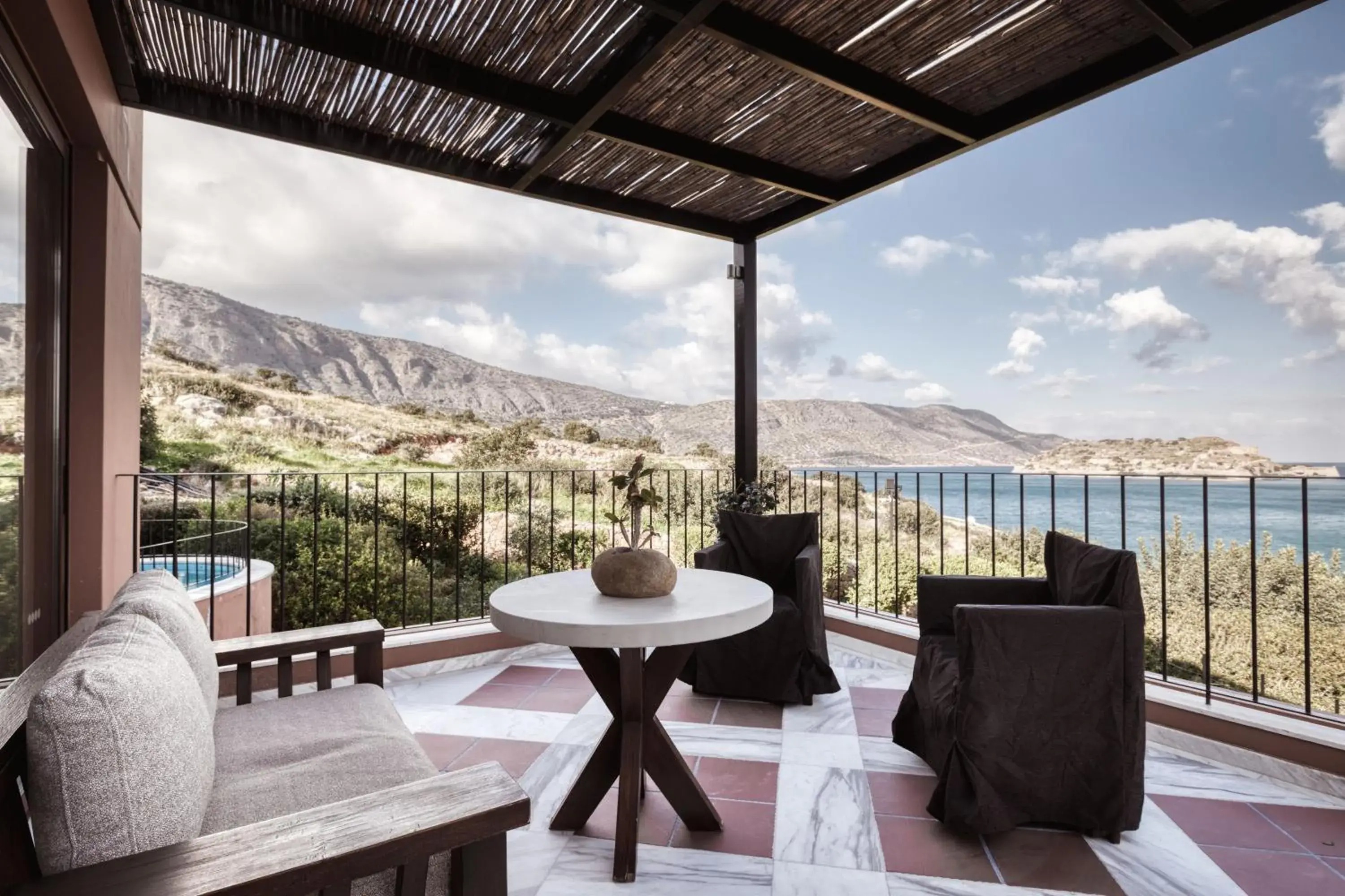 Bedroom, Balcony/Terrace in Domes of Elounda, Autograph Collection