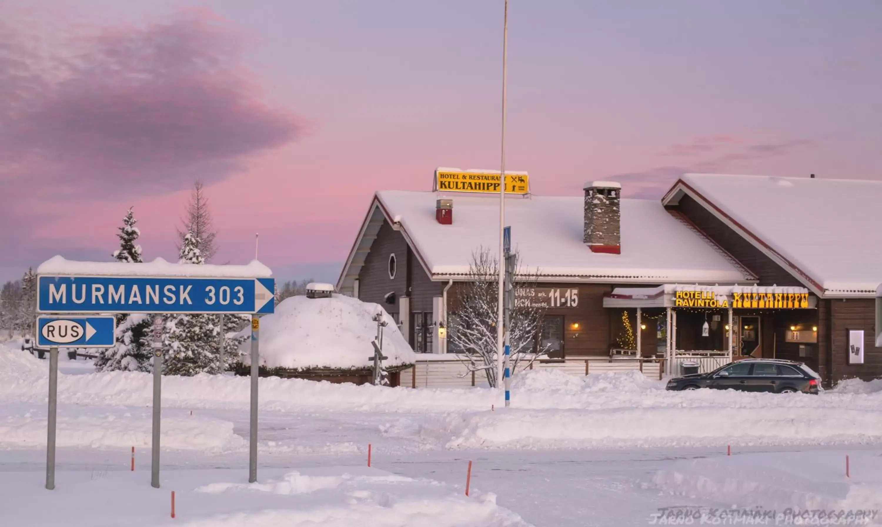 Winter in Kultahippu Hotel & Apartments